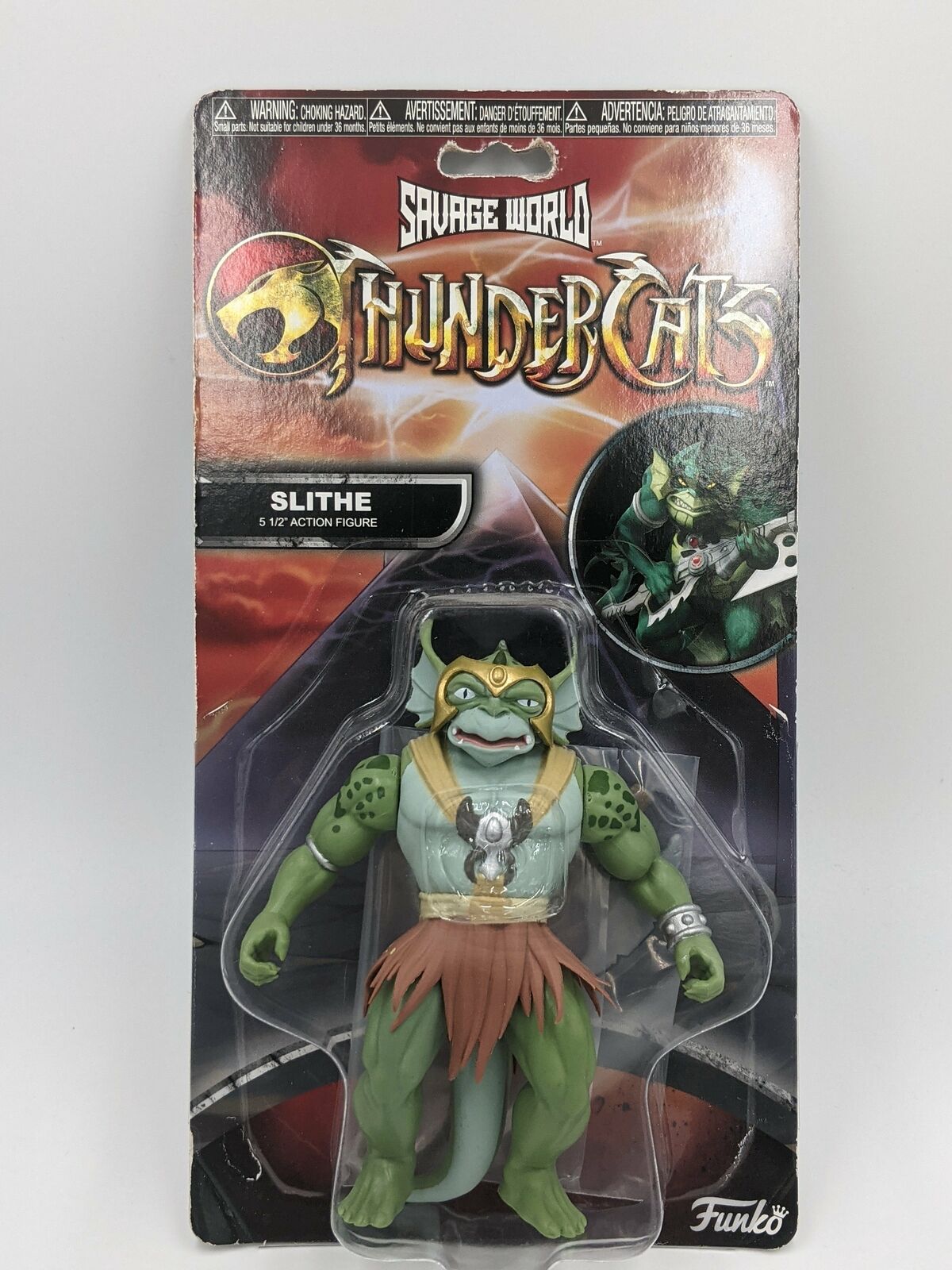 Funko Savage World Thundercats Slithe MOC
