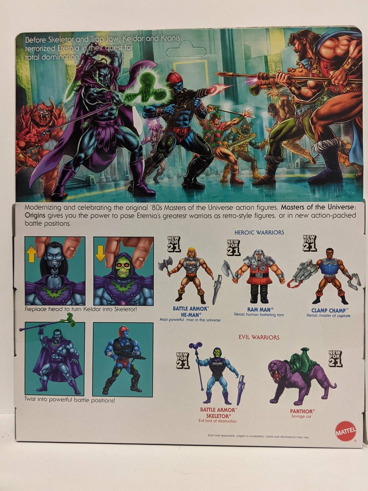 NEW Masters Of The Universe Rise of Evil 2 Pack Keldor & Kronis MISB