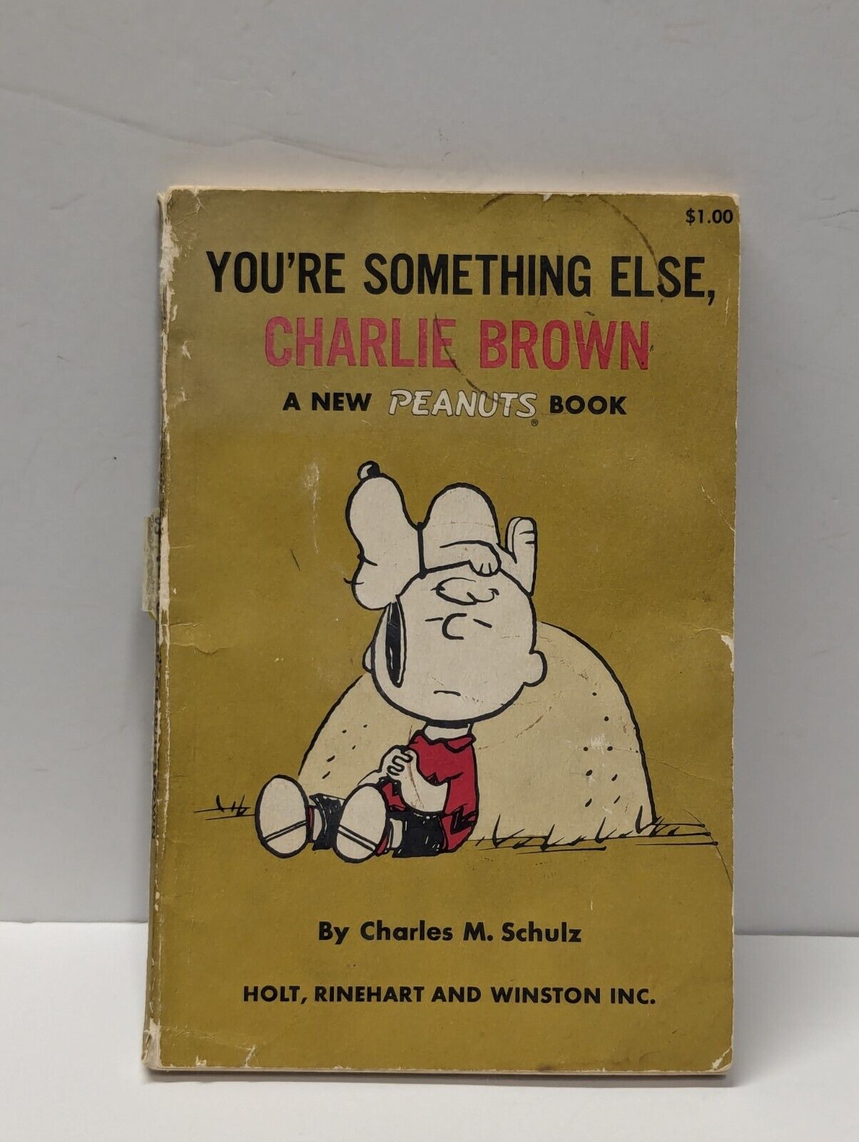 You're Something Else Charlie Brown Peanuts Charles Schulz 1968 (1st Edition)