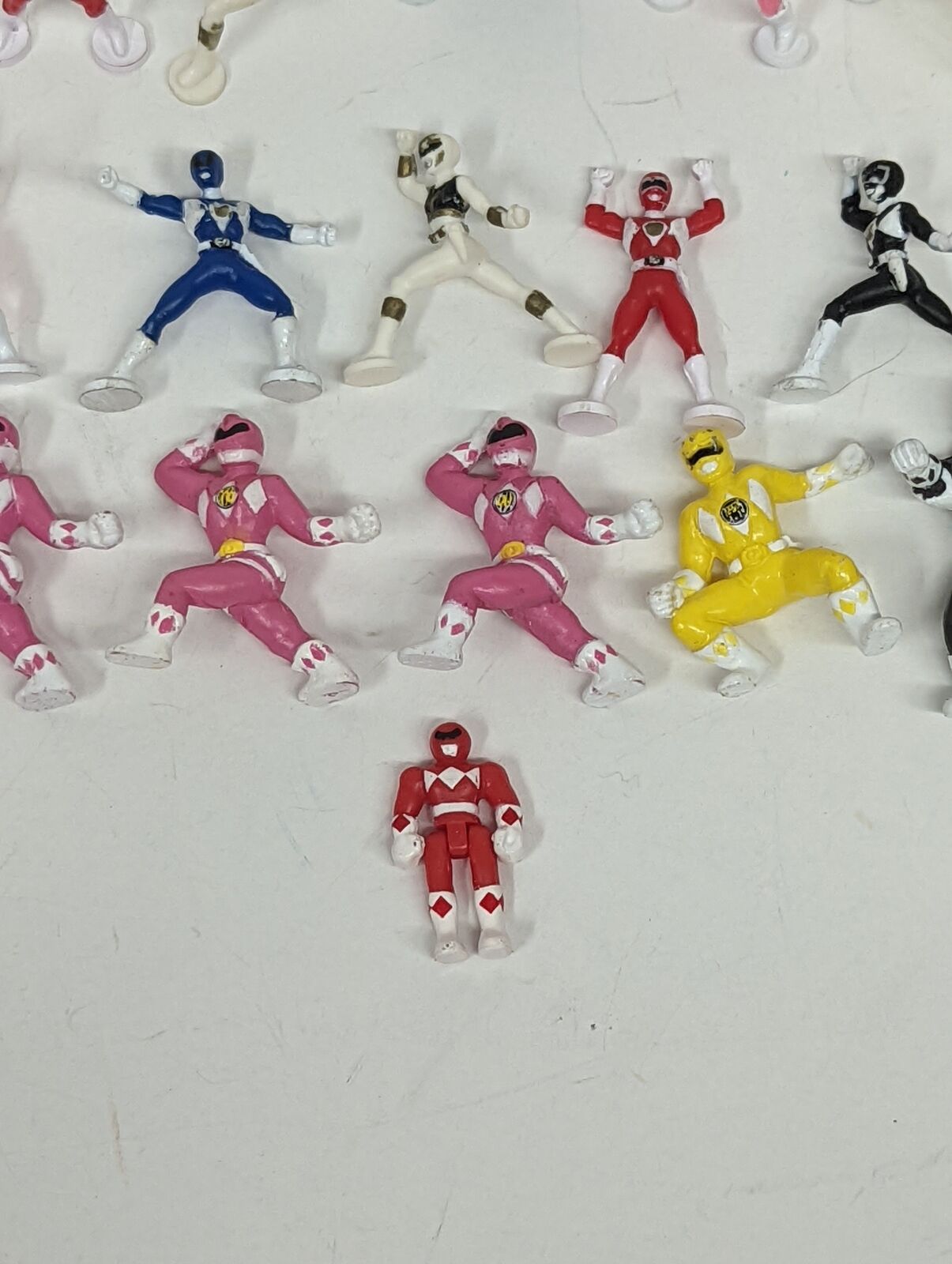 Lot of 17 1994 Power Ranger PVC Figures LOOSE