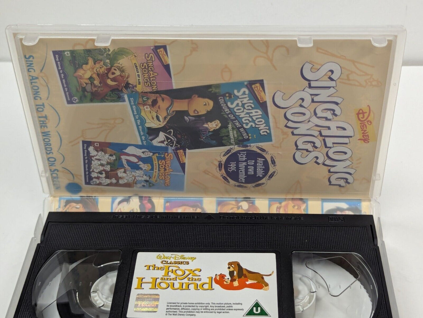 The Fox and the Hound (UK VHS)