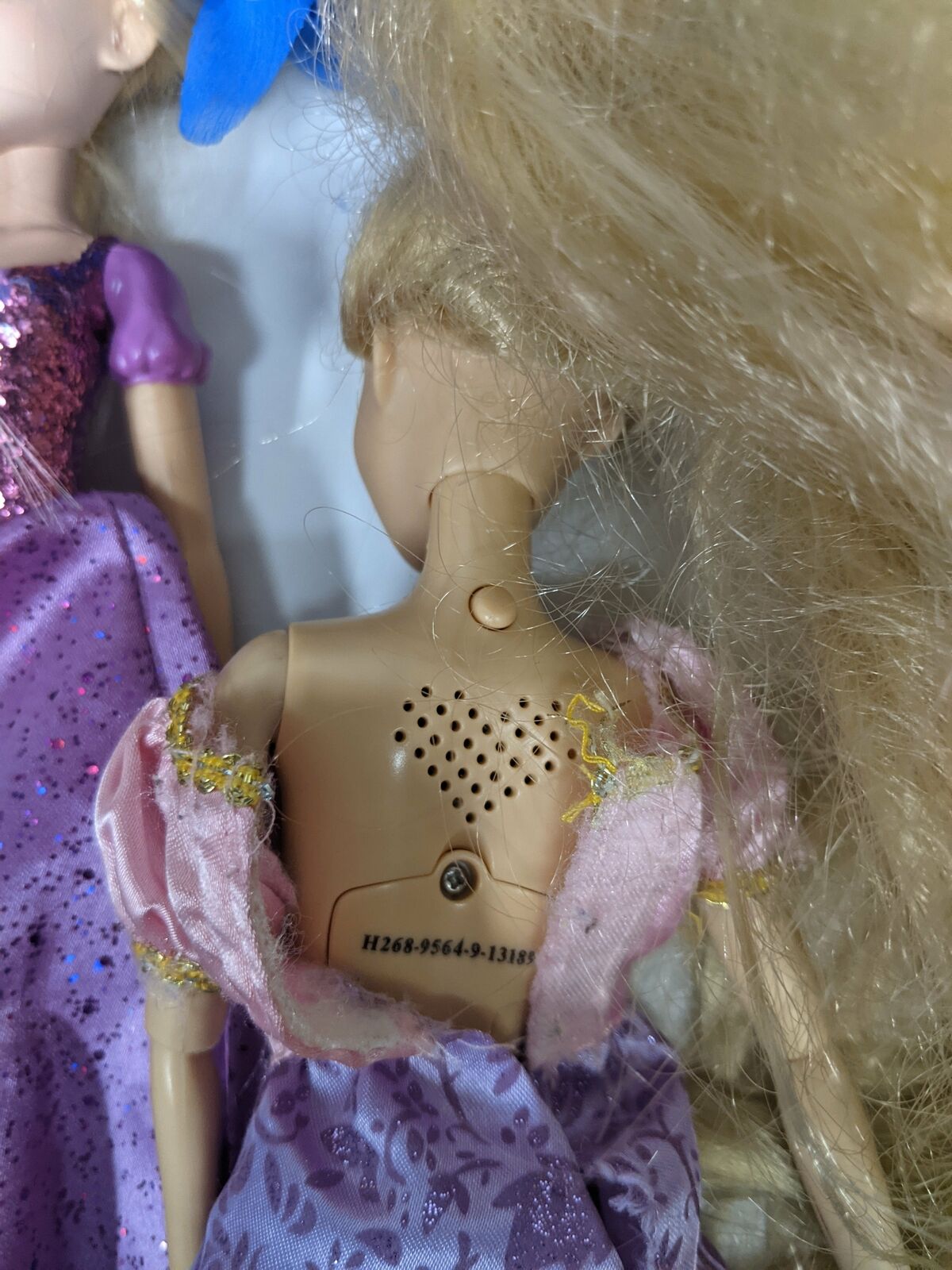 Huge Lot of 19 Disney Dolls, with Talking Tangled Doll