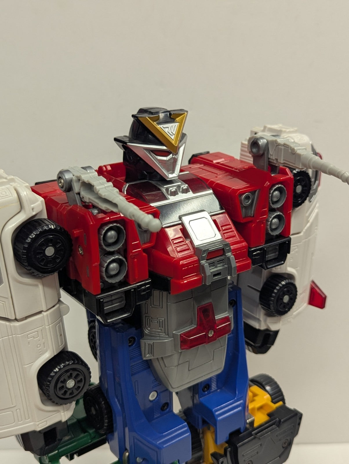 1997 Bandai Power Rangers Turbo Deluxe Double Morphing Rescue Megazord