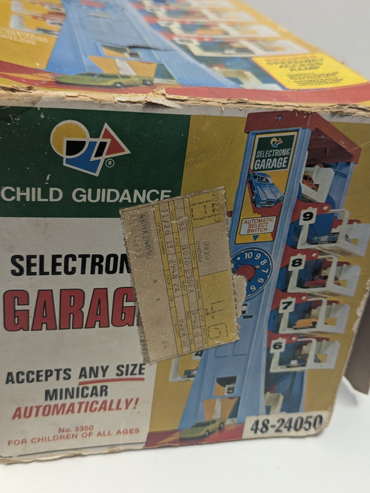 1971 Selectronic Garage Child Guidance For Mini Cars with ORIGINAL BOX RARE!!!!!