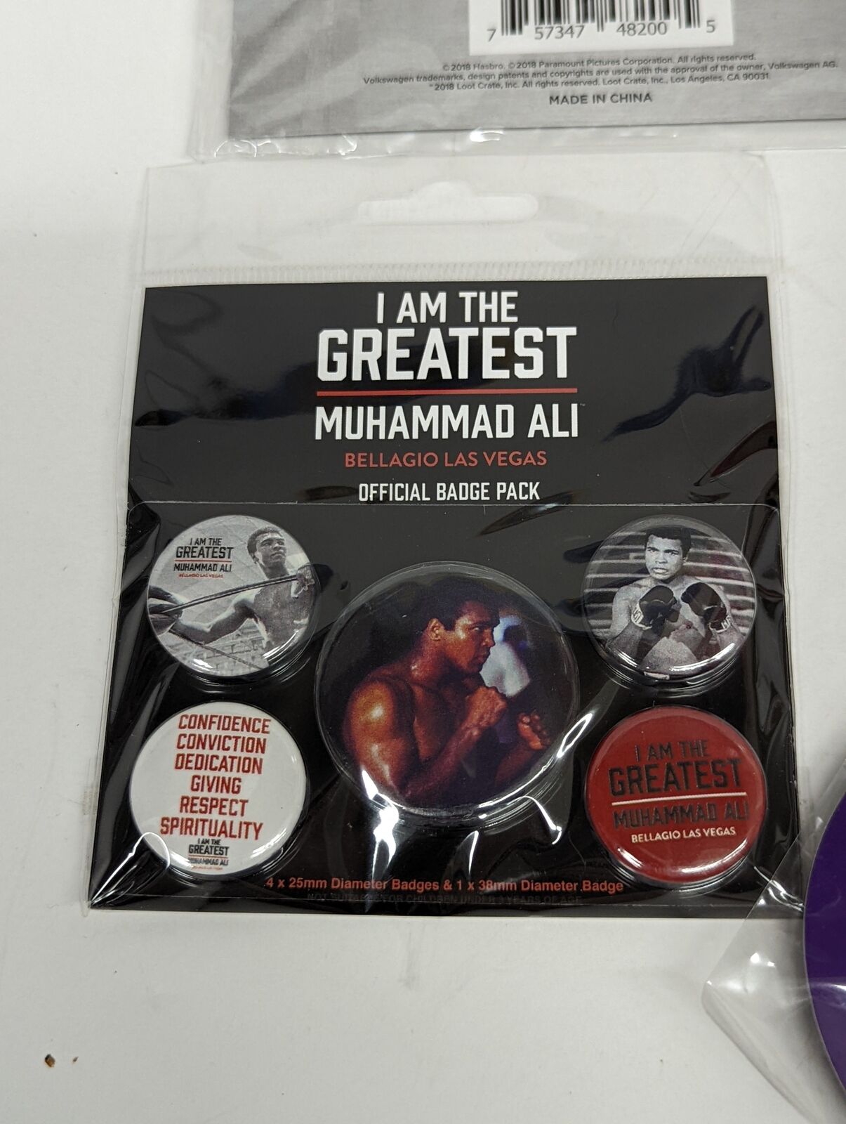 Lot of Lootcrate Exclusive Pins, Buttons & Glasses NEW