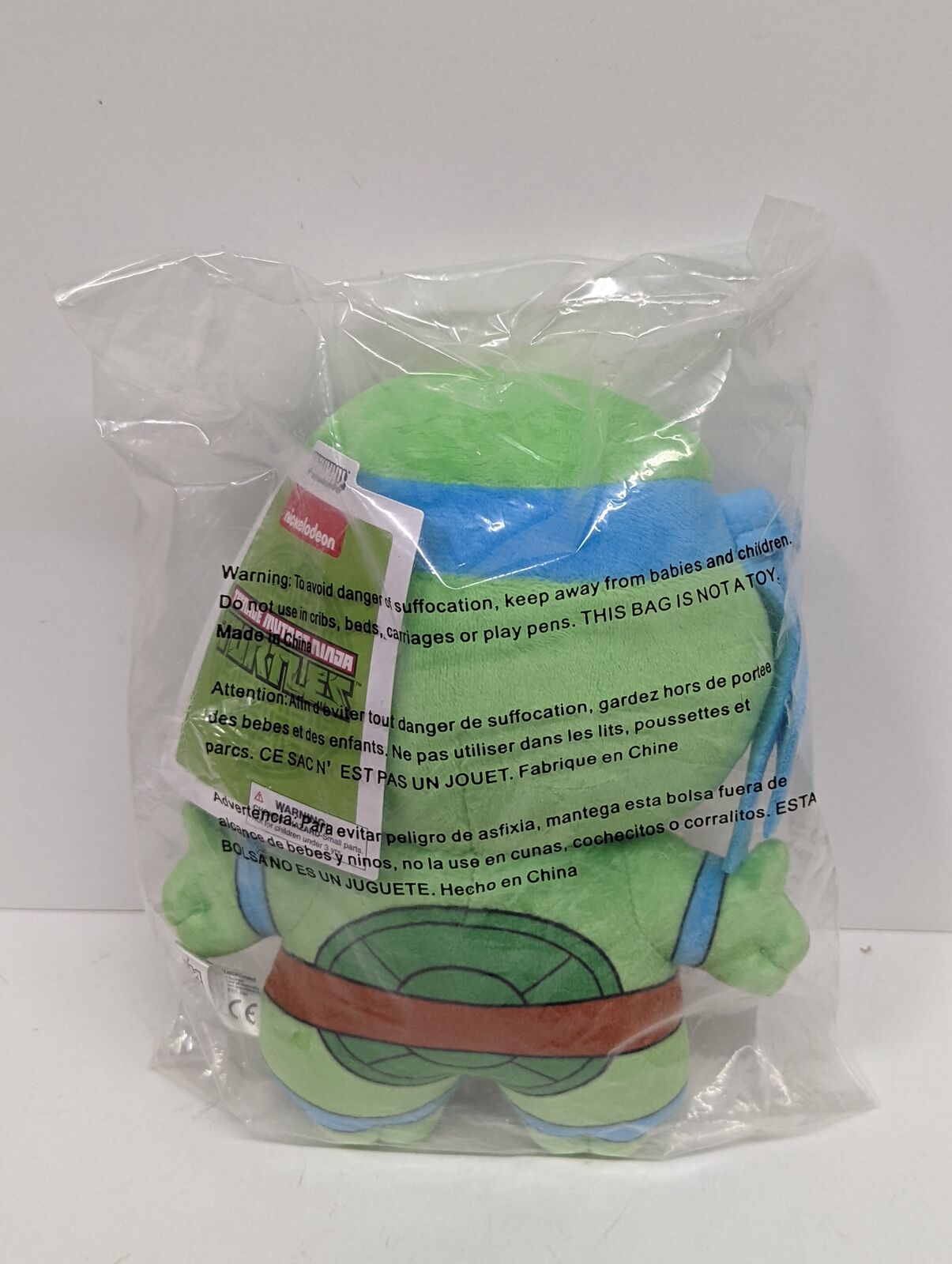 Teenage Mutant Ninja Turtles- Leonardo Phunny 8" Plush Sealed