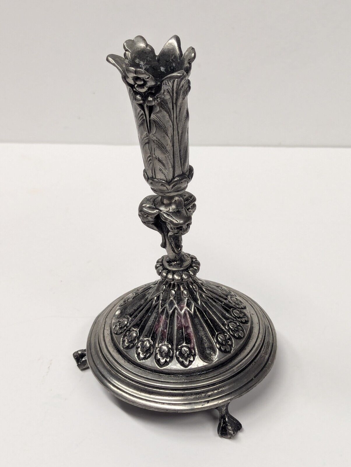 METROPOLITAN MUSEUM OF ART Vintage 1988 TWO (2) MATCHING CANDLE STICK HOLDERS