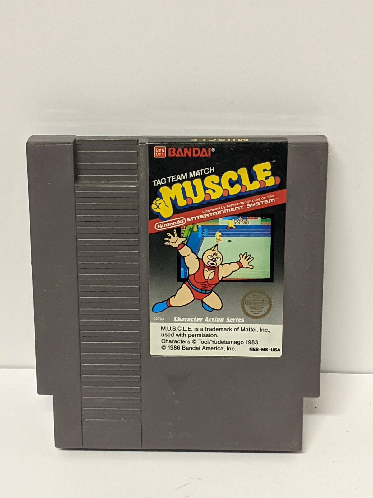 Vintage NES Tag Team Match M.U.S.C.L.E. (USED)UNTESTED
