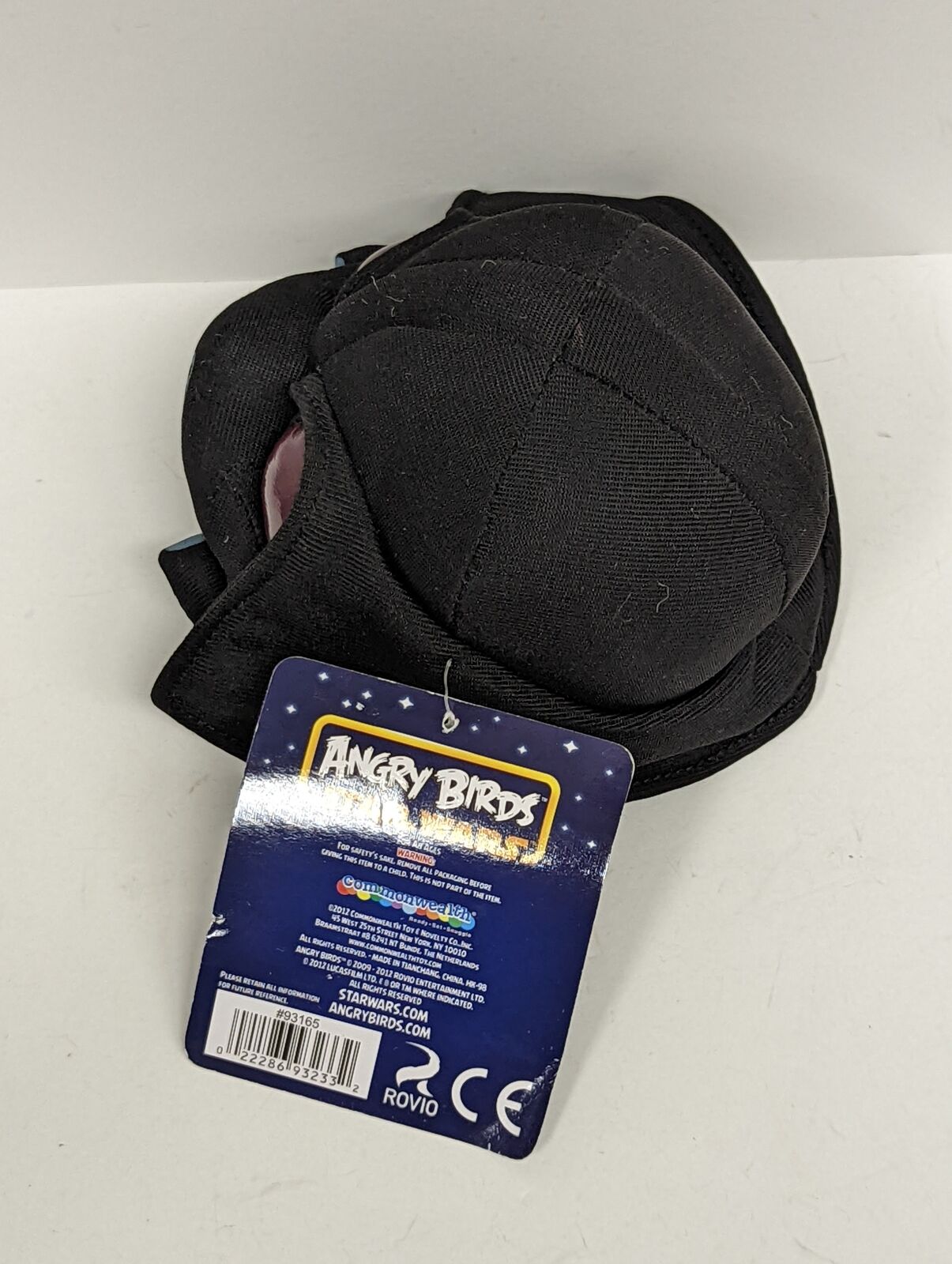 2012 Star Wars Darth Vader Angry Birds Plush with Tag USED