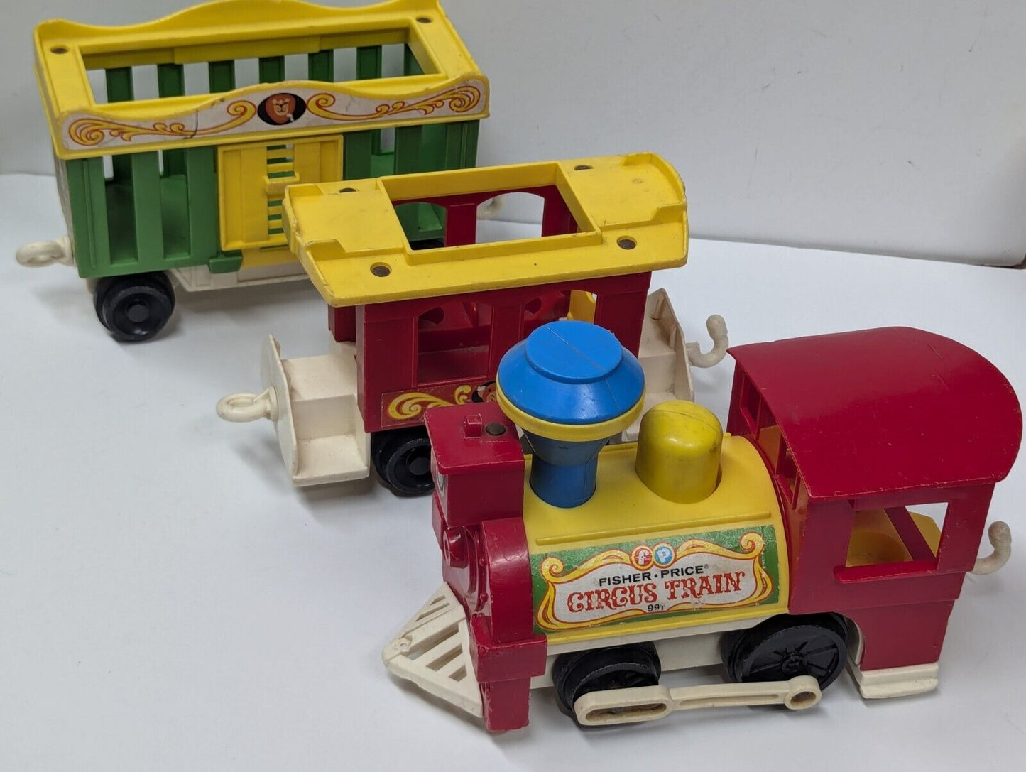Vintage 1973 Fisher-Price Little People Circus Train #991
