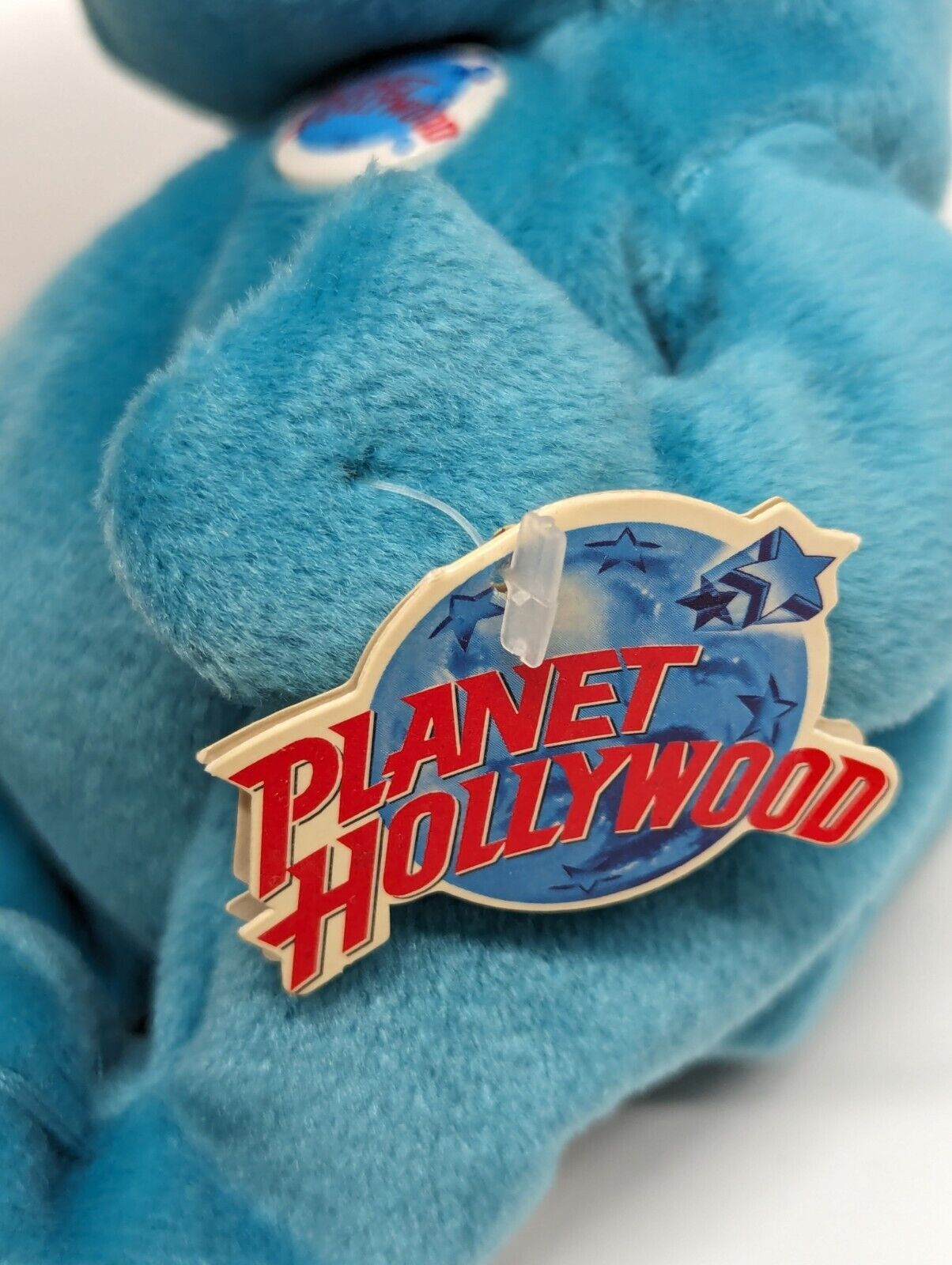 Bubba 1997 Planet Hollywood Collectible Bean Bag Plush w Tags Dino Dinosaur 1E