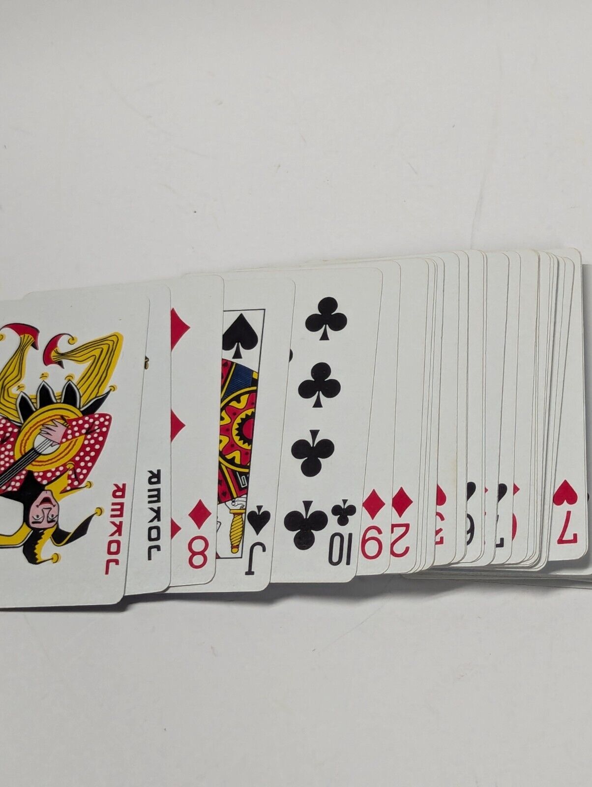 Vintage Walt Disney World Cinderella Castle Deck Playing Cards 1970s Souvenir