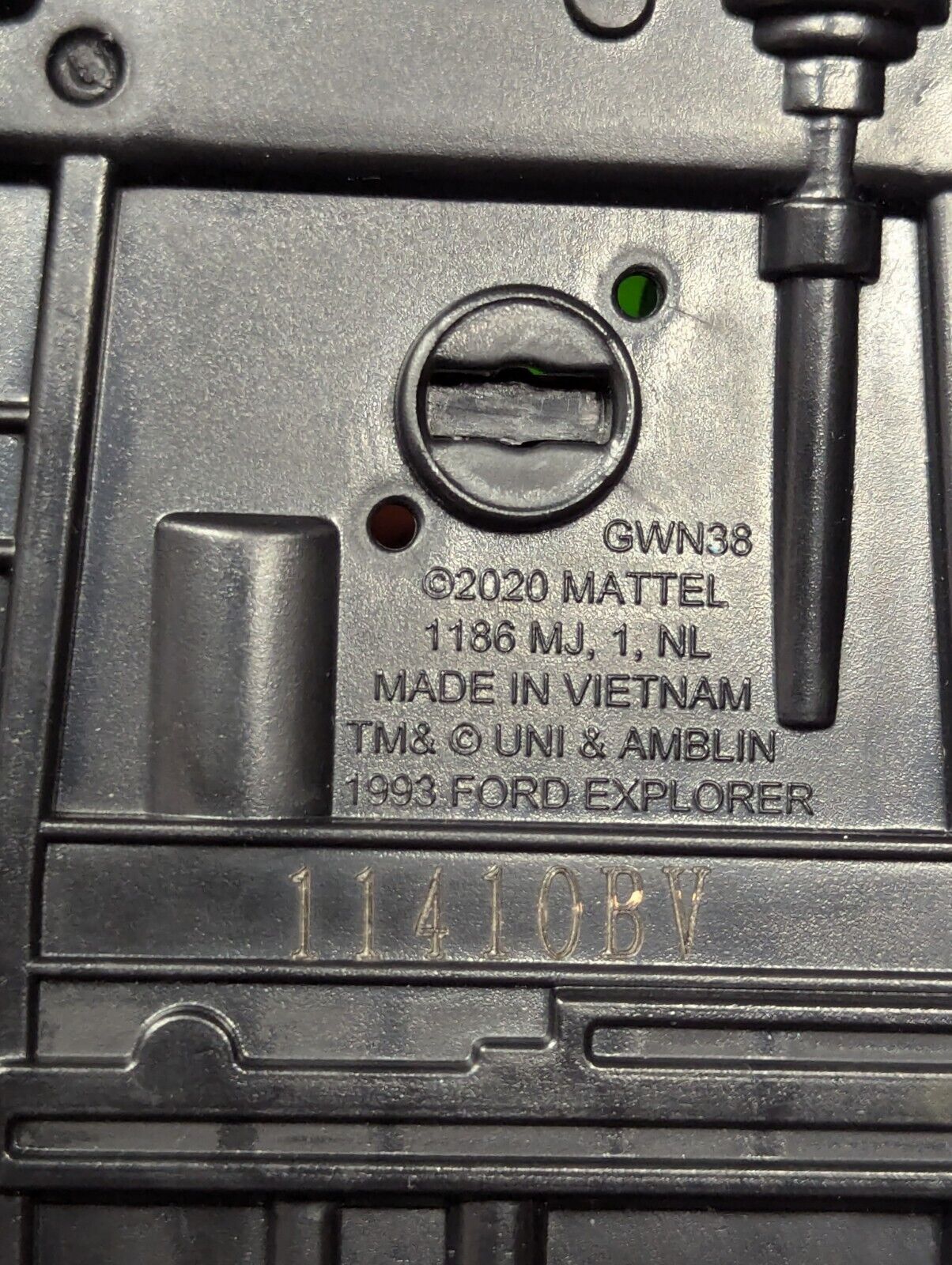 Jurassic Park 1993 Ford Explorer Vehicle Car Toy Mattel Legacy Collection 2020