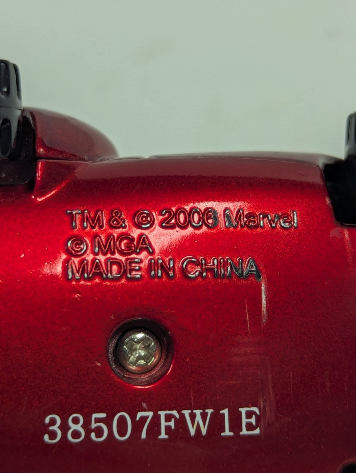 2006 Spiderman Red Diecast Car Marvel MGA