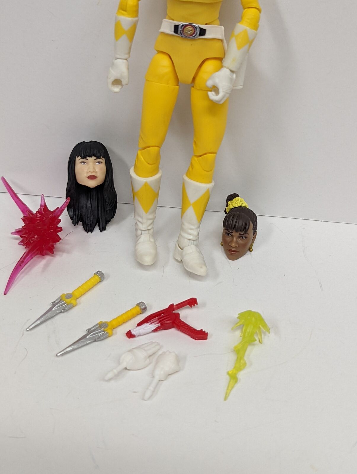 Power Rangers Lighting Collection Yellow Ranger Loose