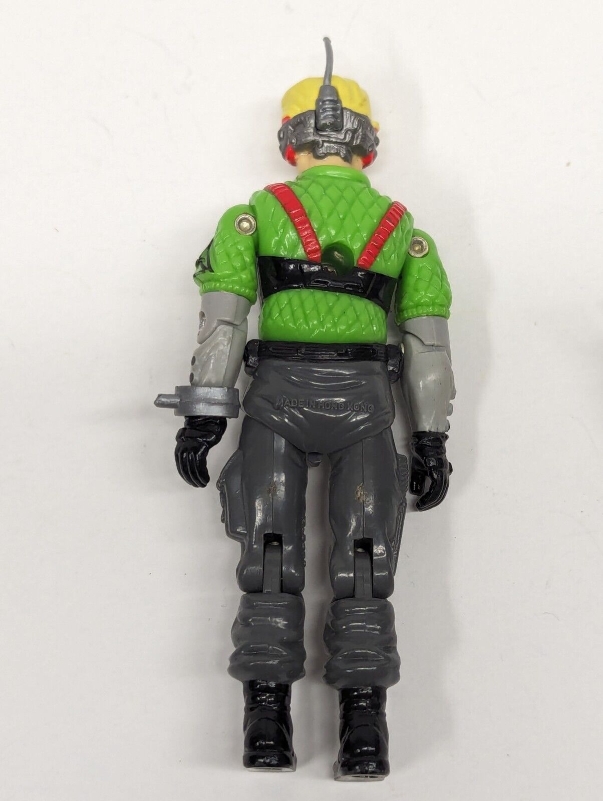 1987 Gi Joe Cobra Arah Figure Psyche Out V1 With Antena Hasbro