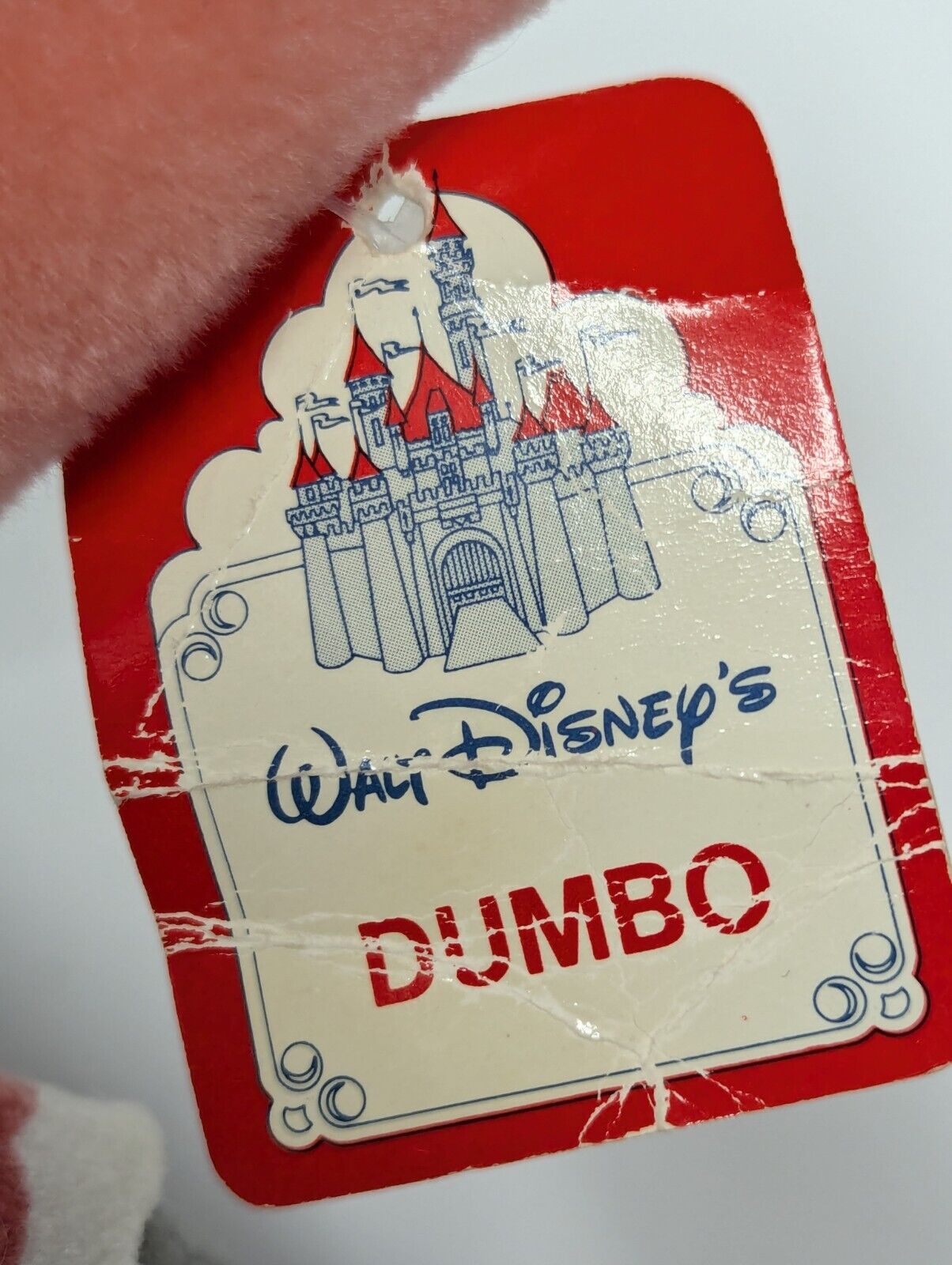 Disney Parks Dumbo Plush 9" Vintage Disneyland Plush with TAG