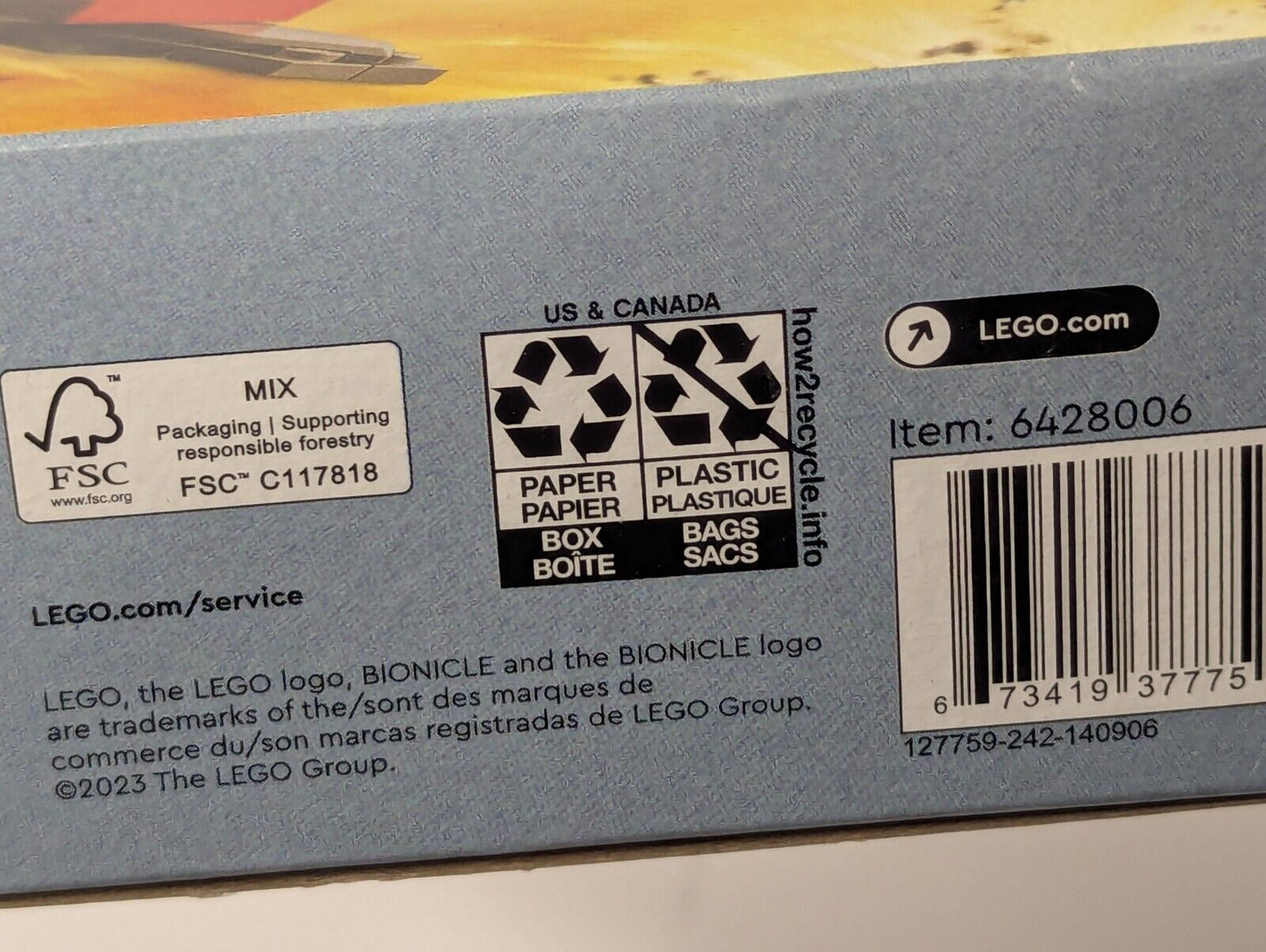 LEGO Icons: Bionicle Tahu and Takua (40581)