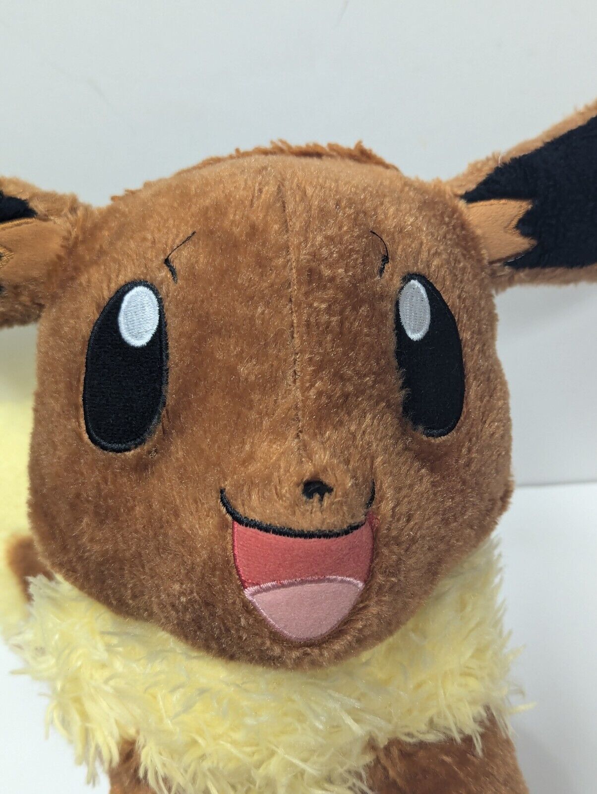 Build A Bear Pokemon Eevee Plush Stuffed Animal 16" Toy Stuffie BAB Workshop