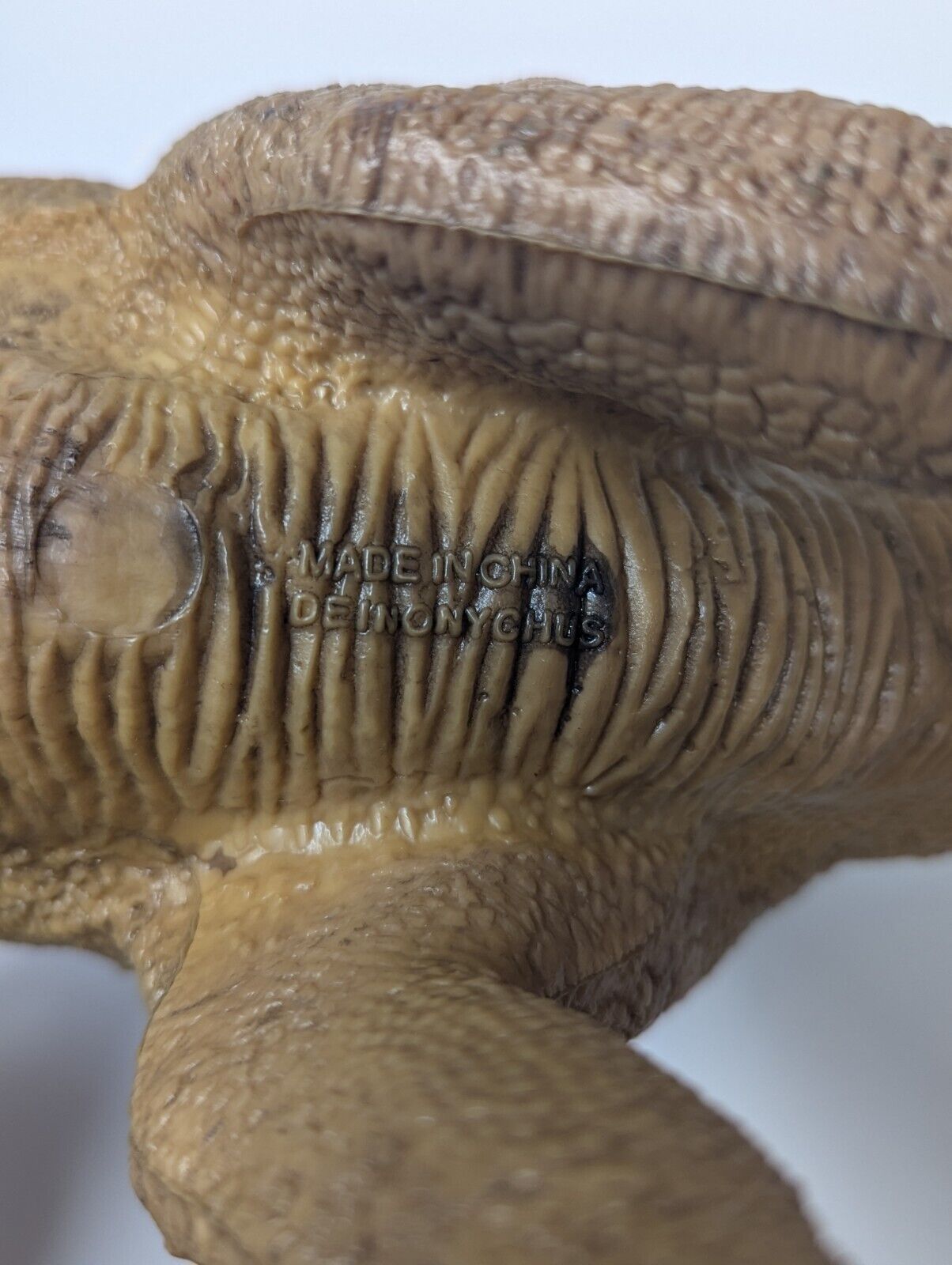 Vintage Dinosaur T-Rex Tyrannosaurus Rex Hard Plastic Large Figure 11" x 18"