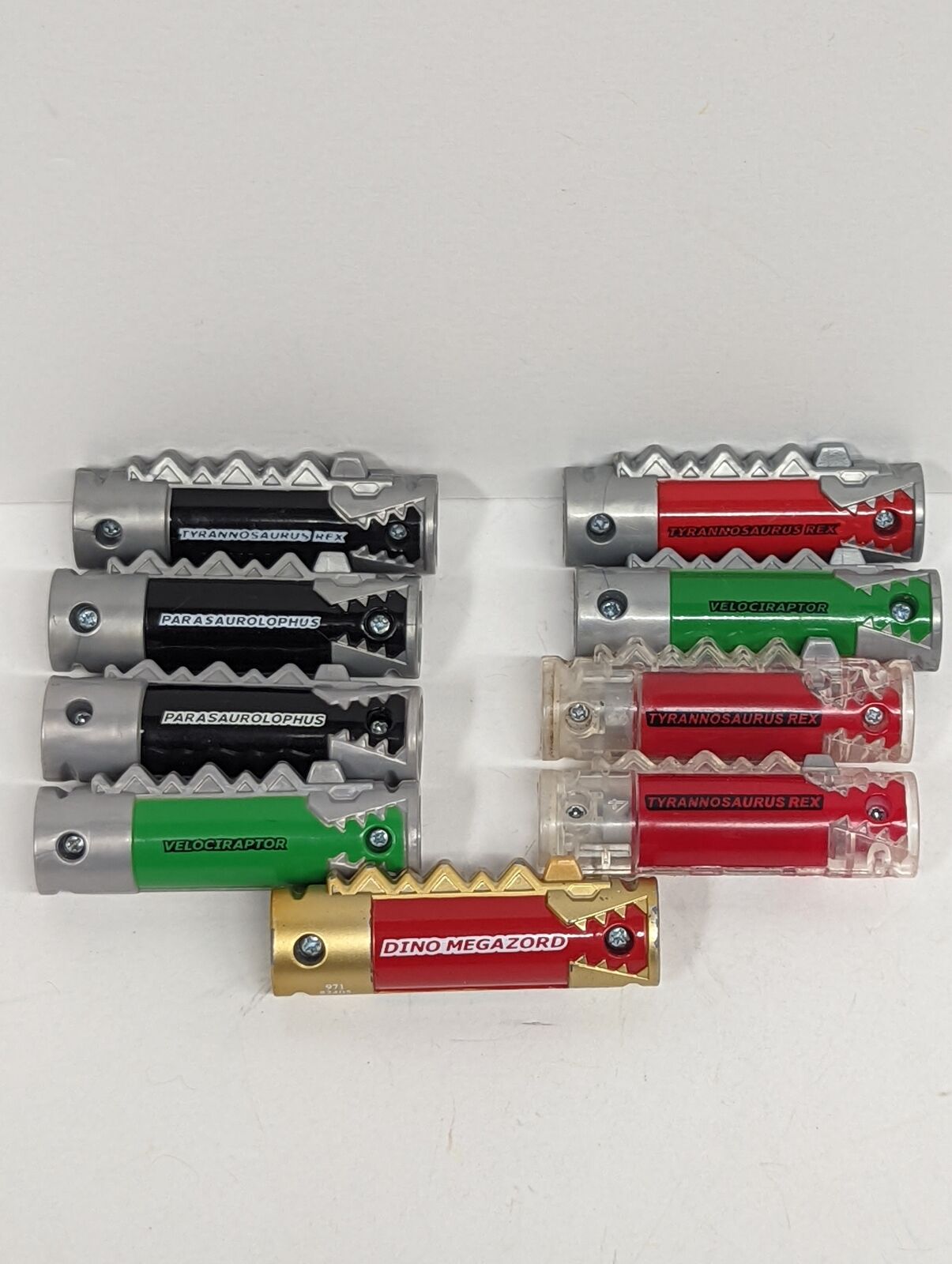 Power Rangers Dino Charge Chargers & Ranger Key Lot USED