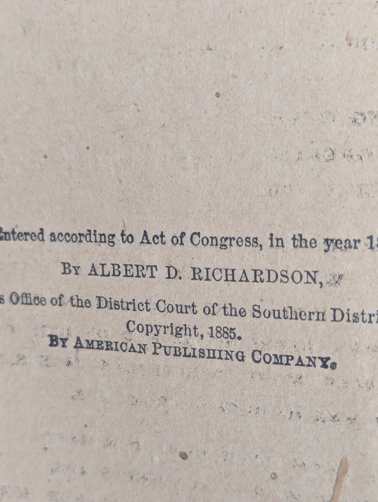 VINTAGE 1885 A PERSONAL HISTORY of ULYSSES S GRANT BOOK