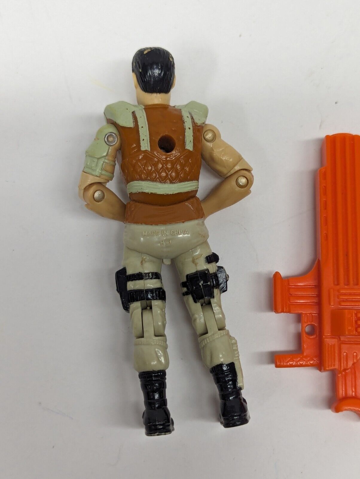 1994 GI Joe Flint Action Figure ARAH 3.75” with accessory