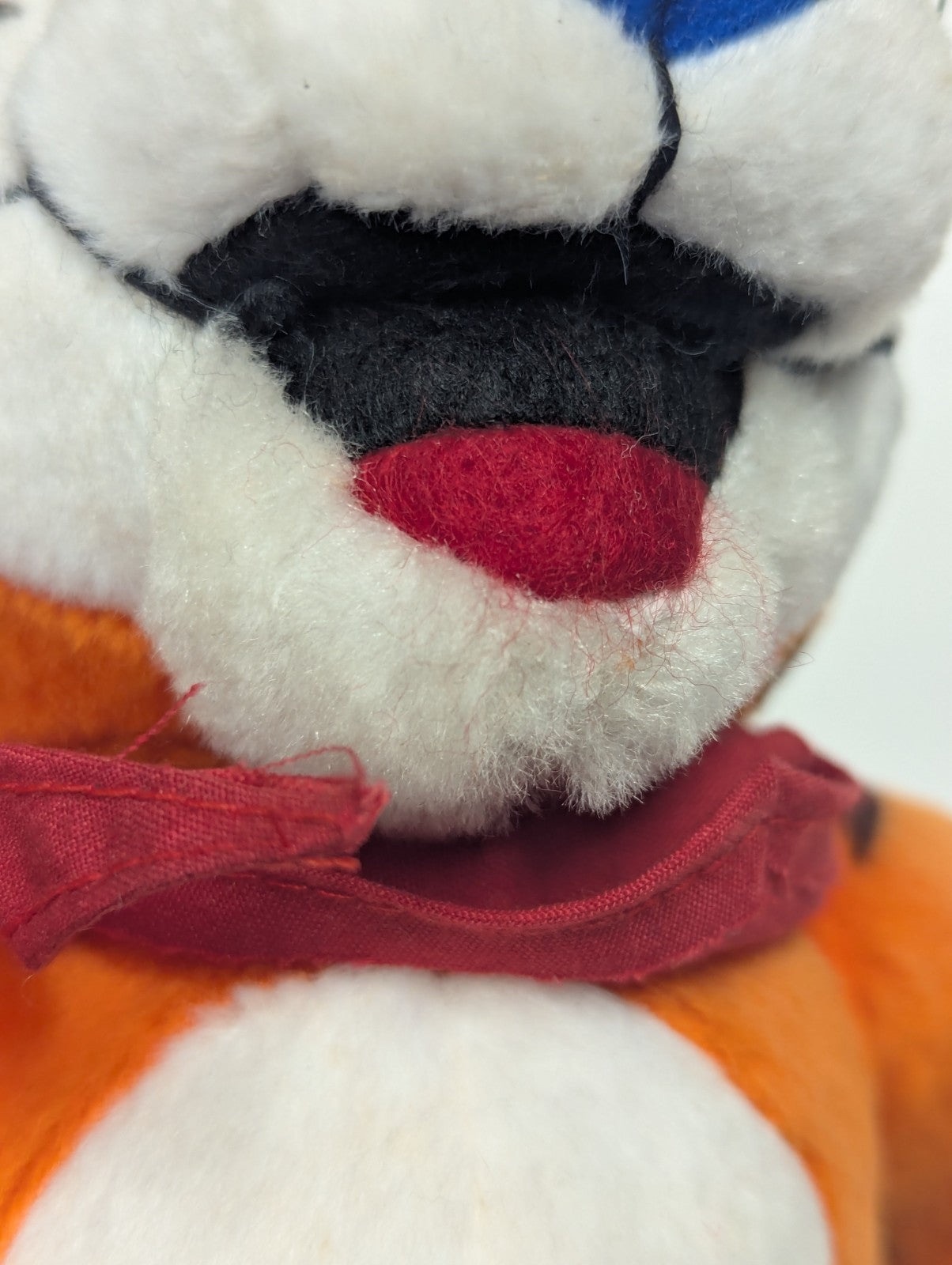 1997 Kellogs Frosted Flakes Tony The Tiger Plush Stuffed 8" w/t Movable Joints