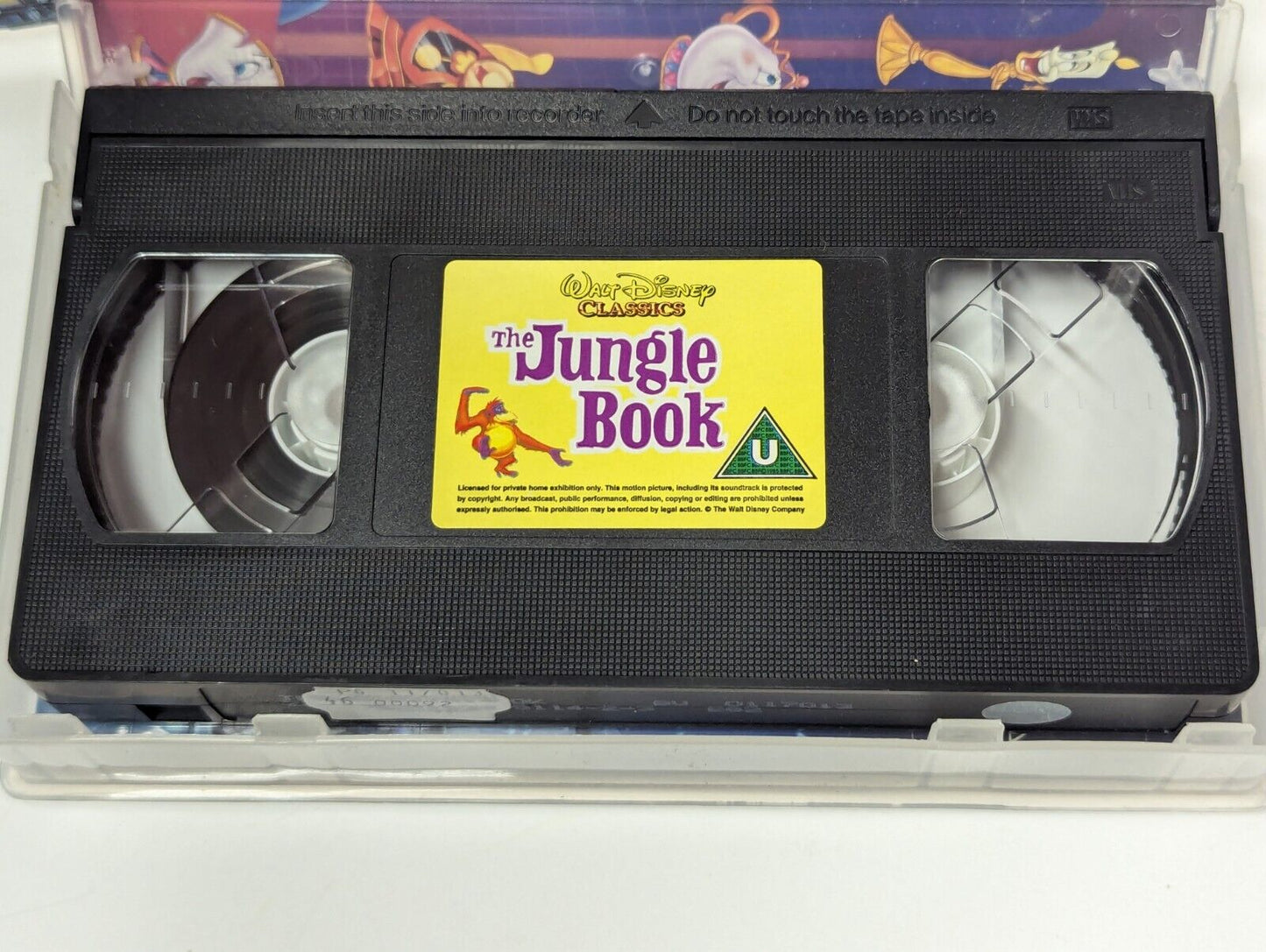 The Jungle Book (UK VHS) Walt Disney Classic with Insert