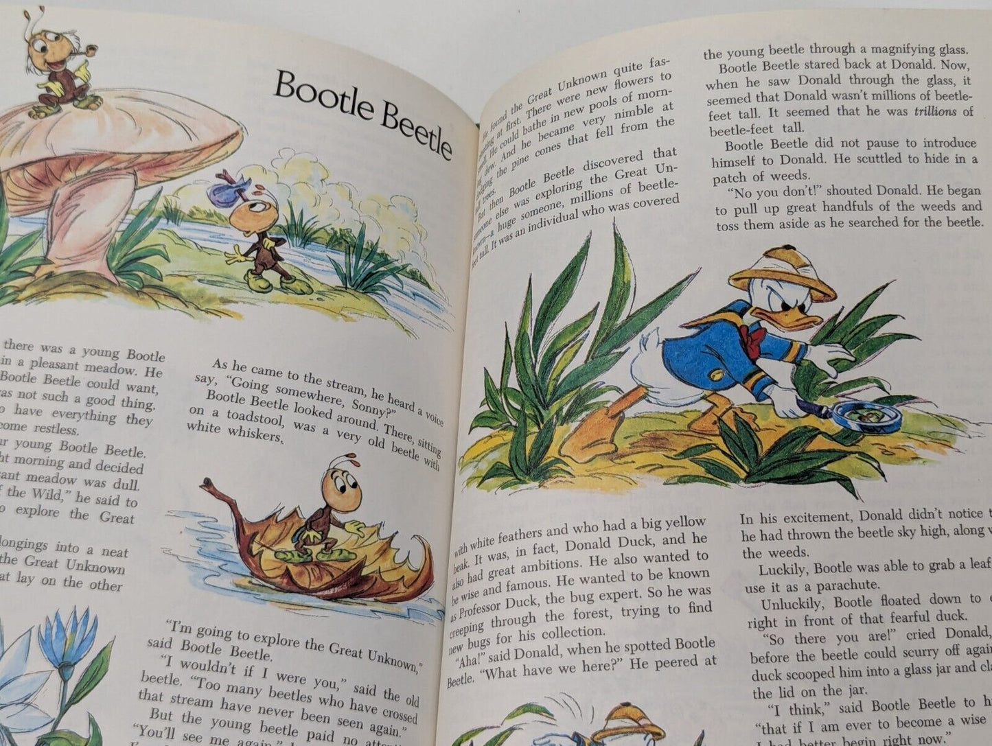 Walt Disney Fun Favorites 1977 Story Book Hardcover Golden Press