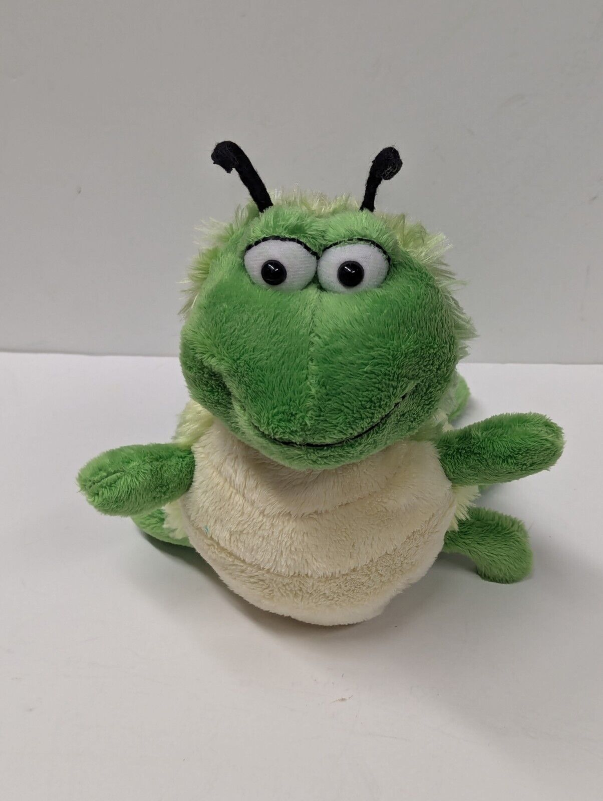 Ganz Webkinz Caterpillar 9" Plush Green Worm Stuffed Animal Toy NO CODE