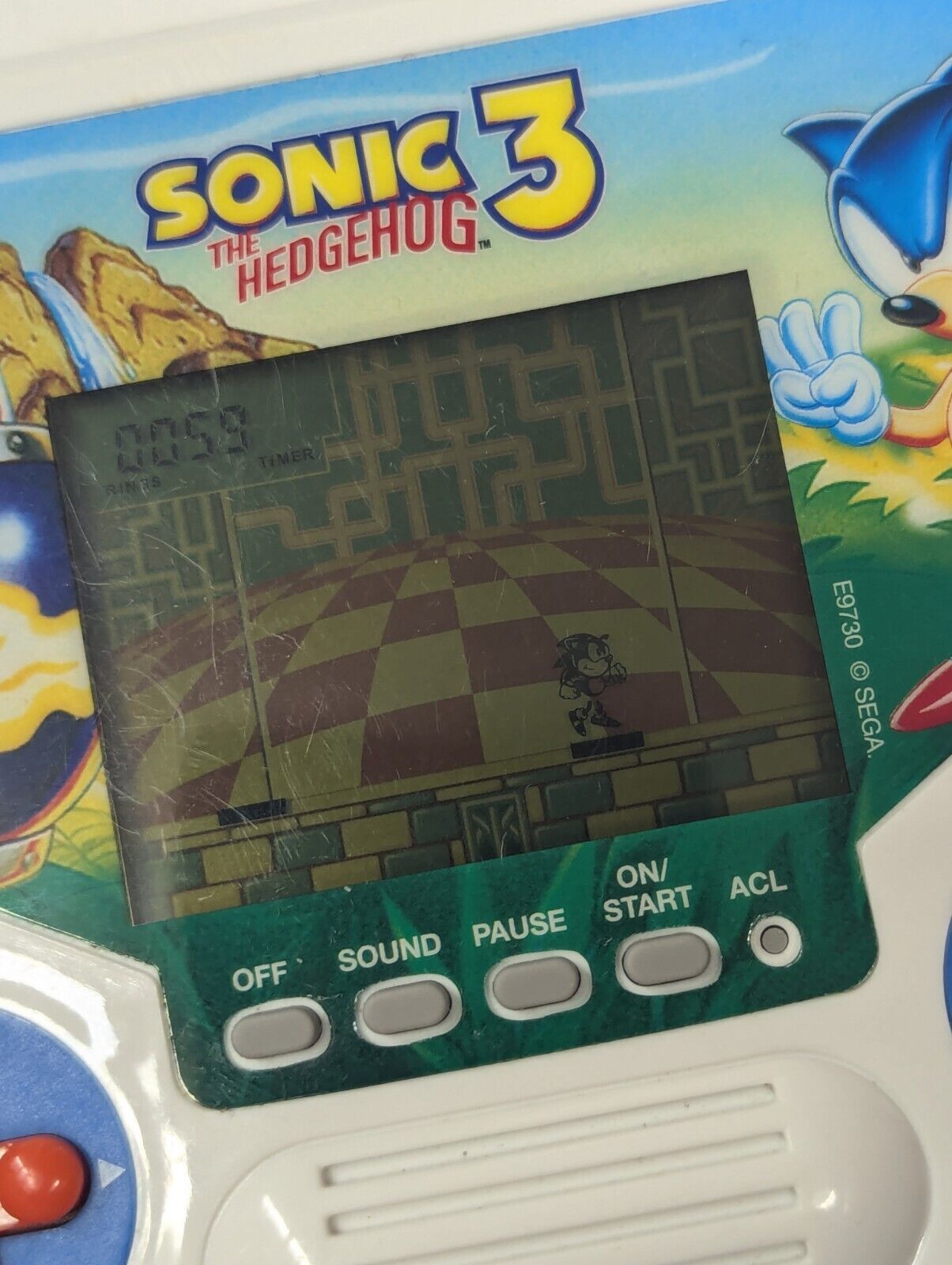 Tiger Sonic The Hedgehog 3 Handheld Electronic Game 2020 Sega Tested/Works