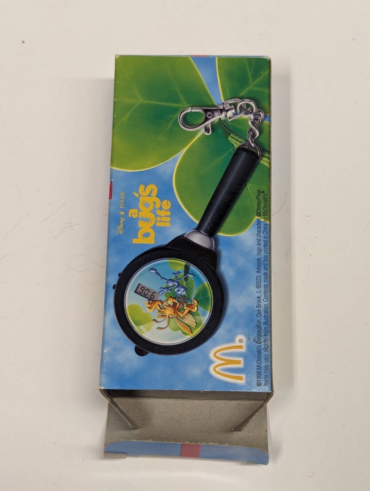 1998 A Bug's Life McDonalds Happy Meal Clip Tock Watch Collection Bug Eye Spy