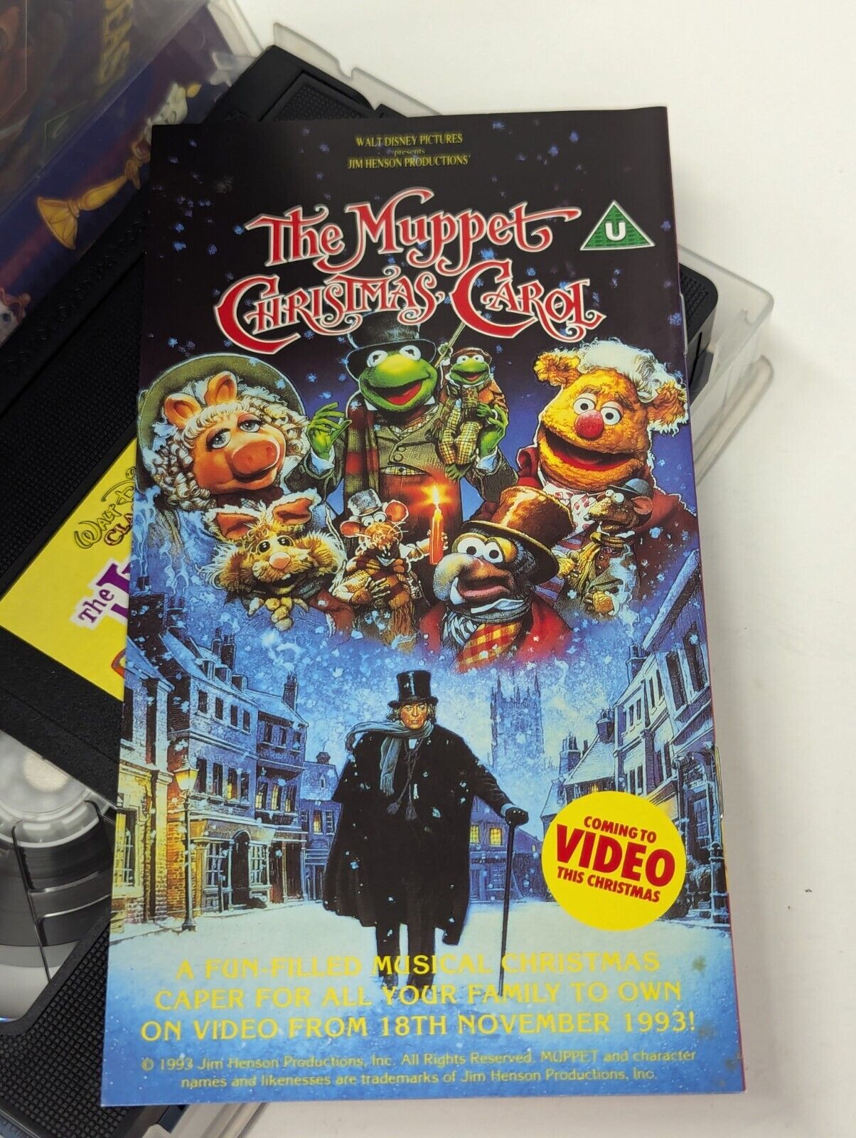 The Jungle Book (UK VHS) Walt Disney Classic with Insert