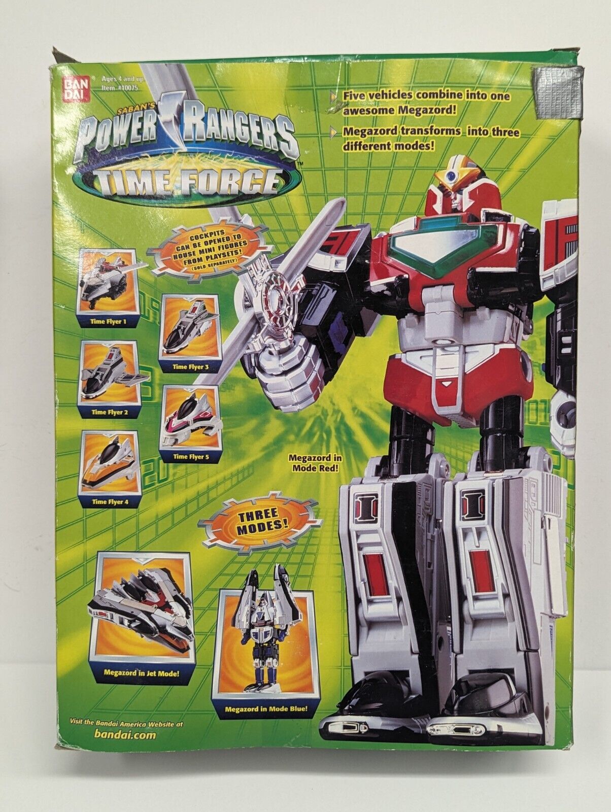 Power Rangers Time Force Deluxe Megazord In Box