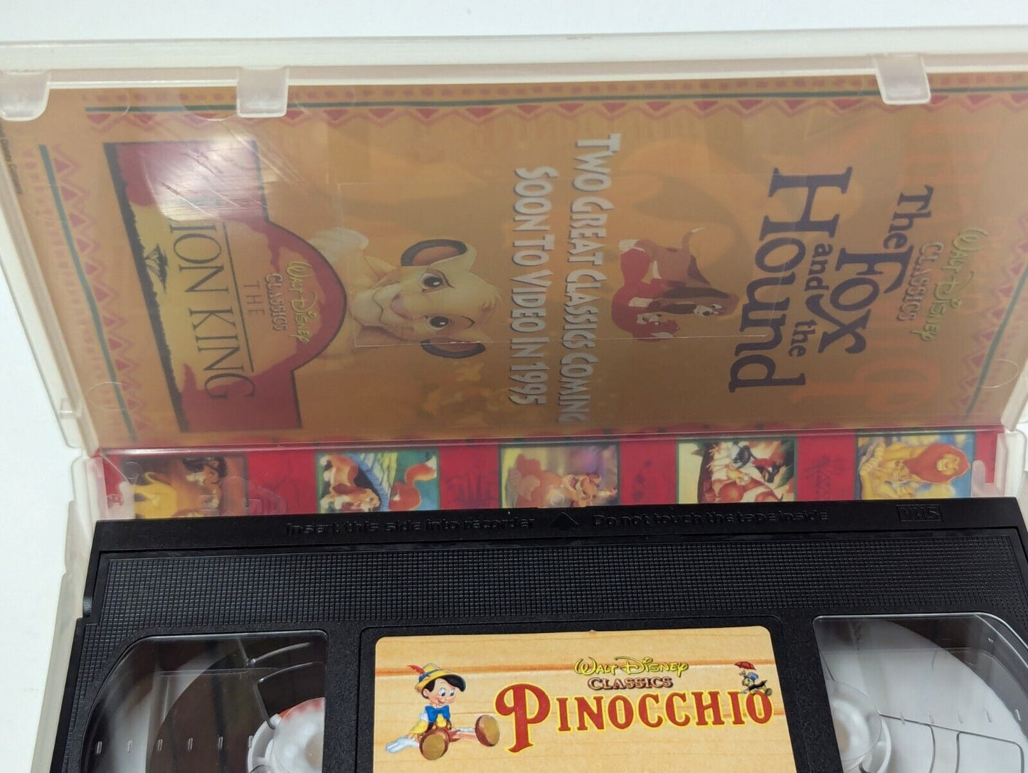 Walt Disney's Pinocchio The Classics (UK VHS)