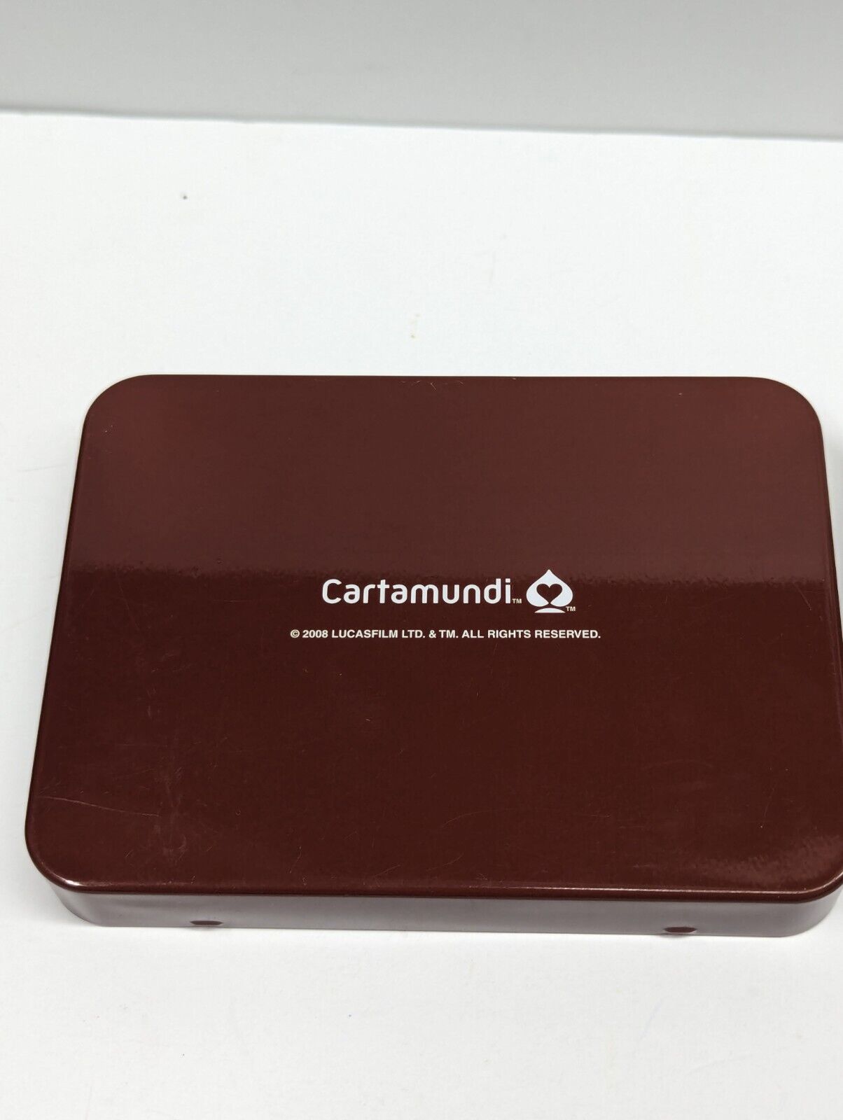 Indiana Jones Crystal Skull 2 Decks Of Playing Cards w Collectible Tin Sealed