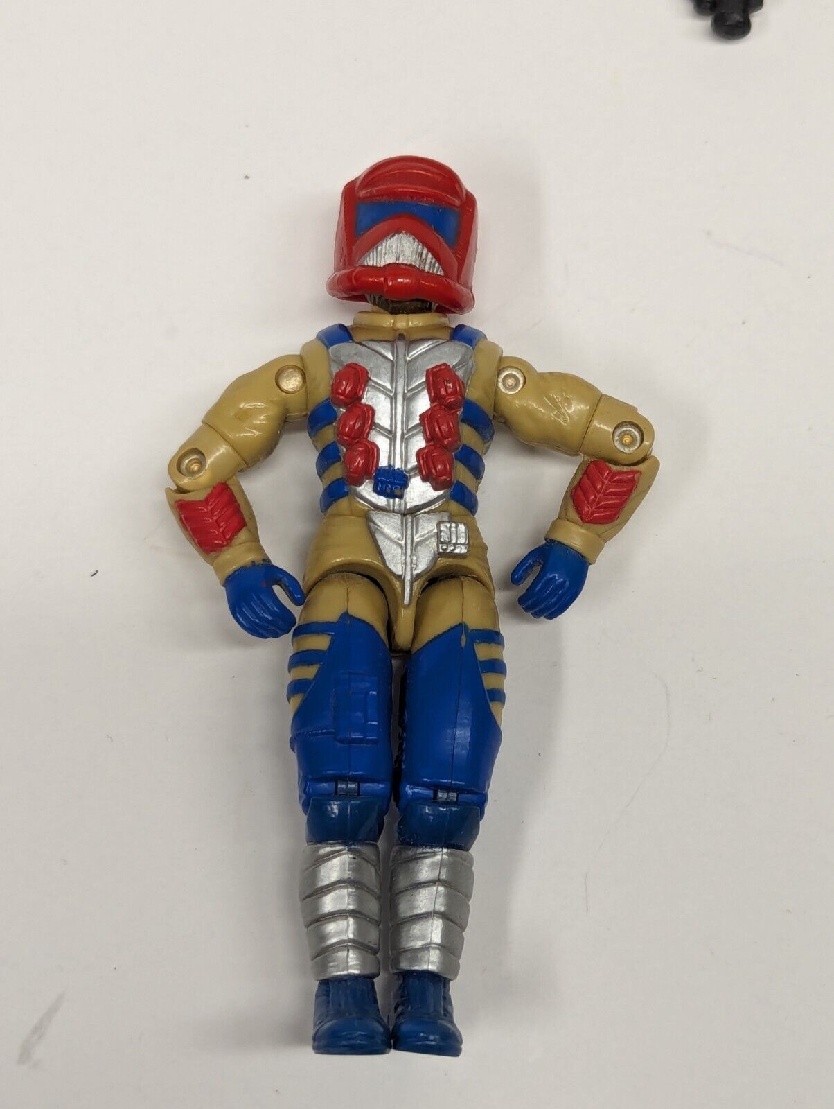 1993 G.I. Joe OZONE (V2) Astro-Infantry Trooper 3.75 inch with Accessories