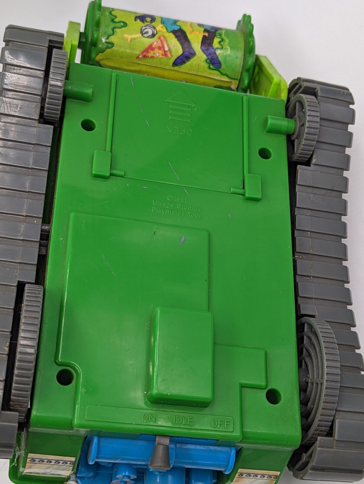 1991 TMNT Turtle Tank Untested Incomplete Loose