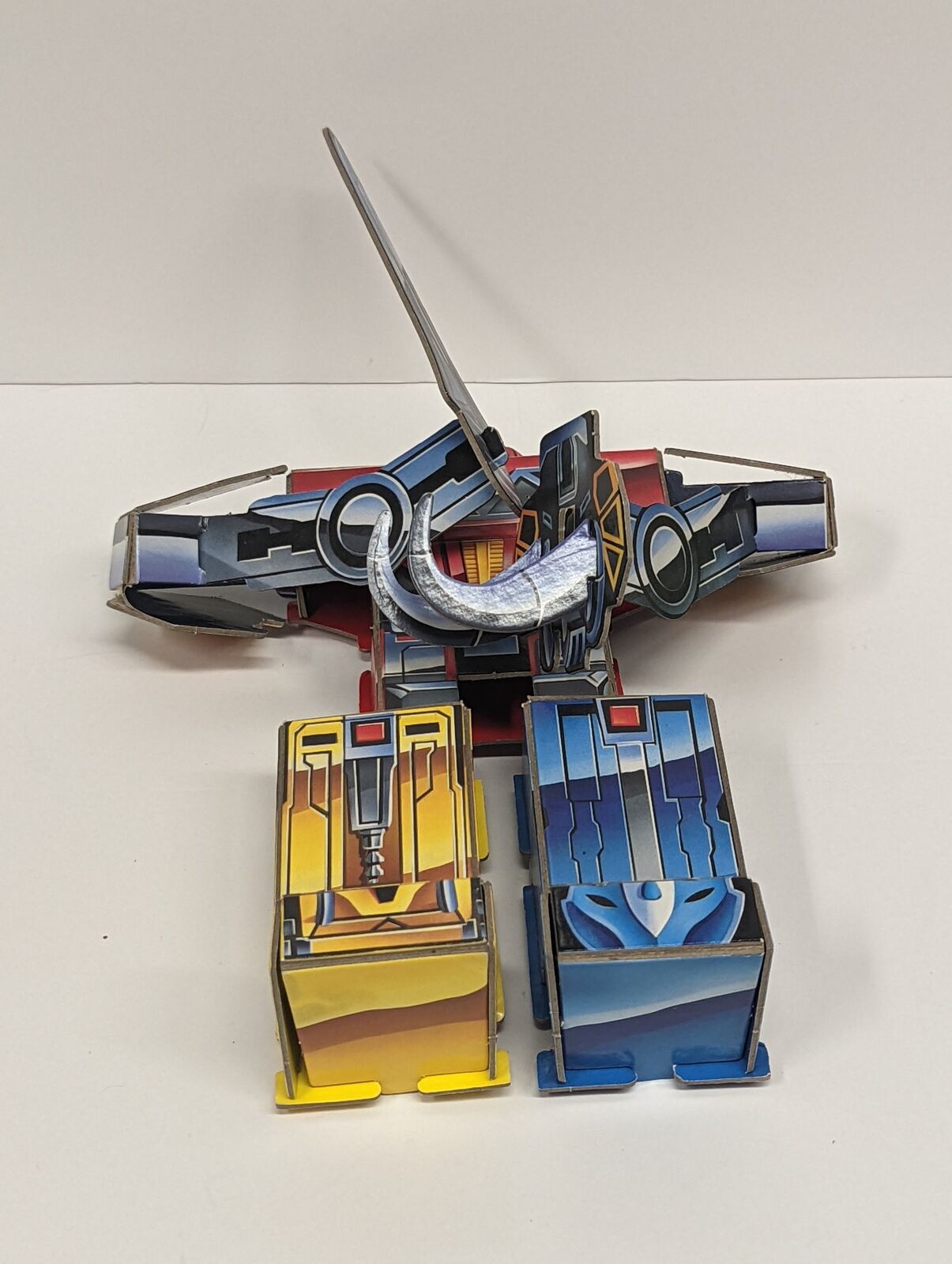 1994 Power Rangers Megazord 3D Figure Puzzle by RoseArt