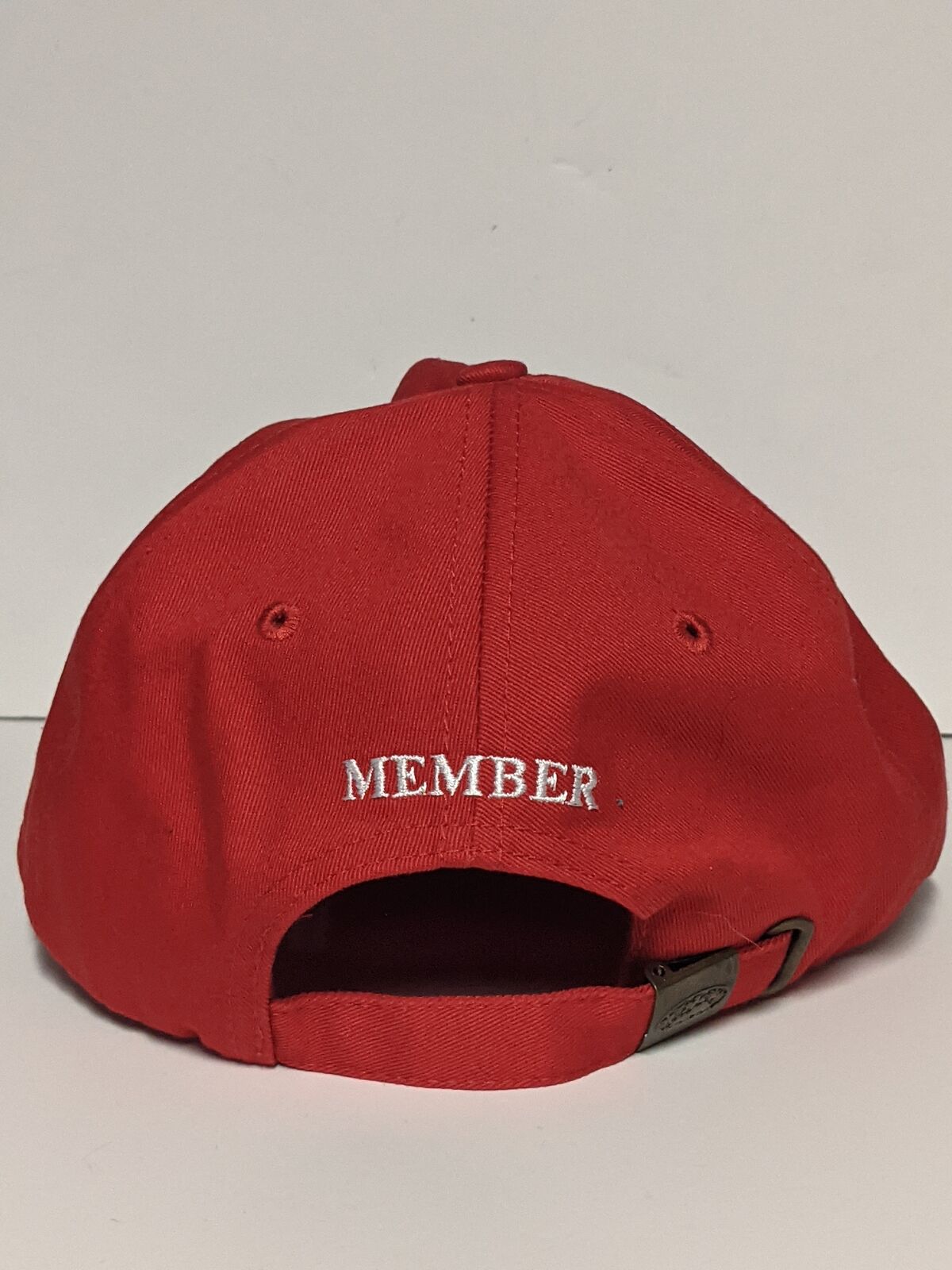 Vintage Embroidered Disney Vacation Club Hat Red