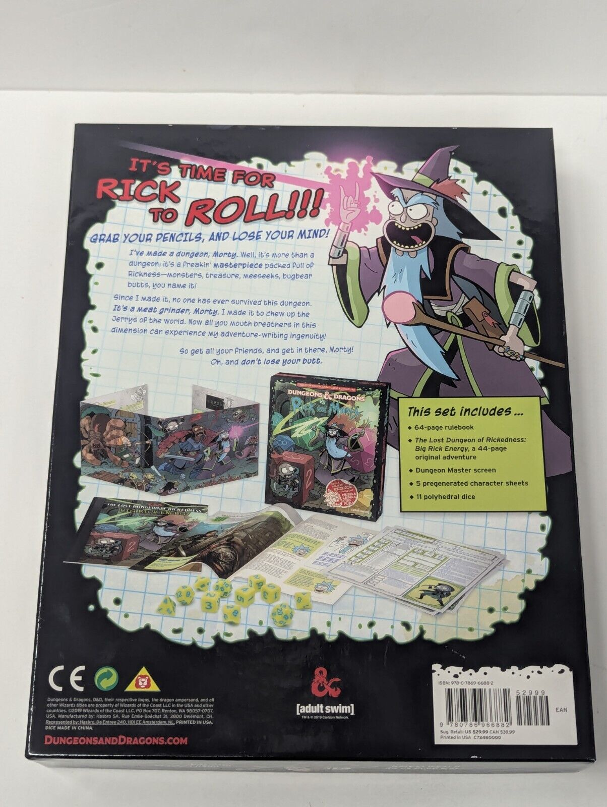 D&D Dungeons and Dragons VS RICK AND MORTY Complete