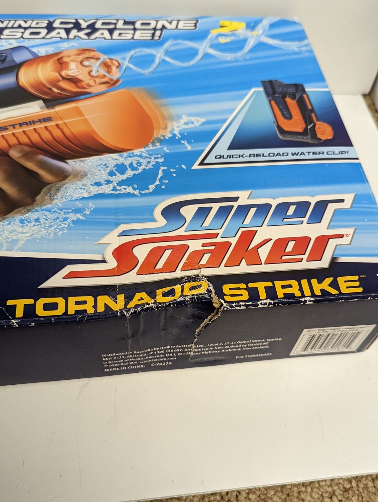 2011 Nerf Super Soaker Tornado Strike in Box