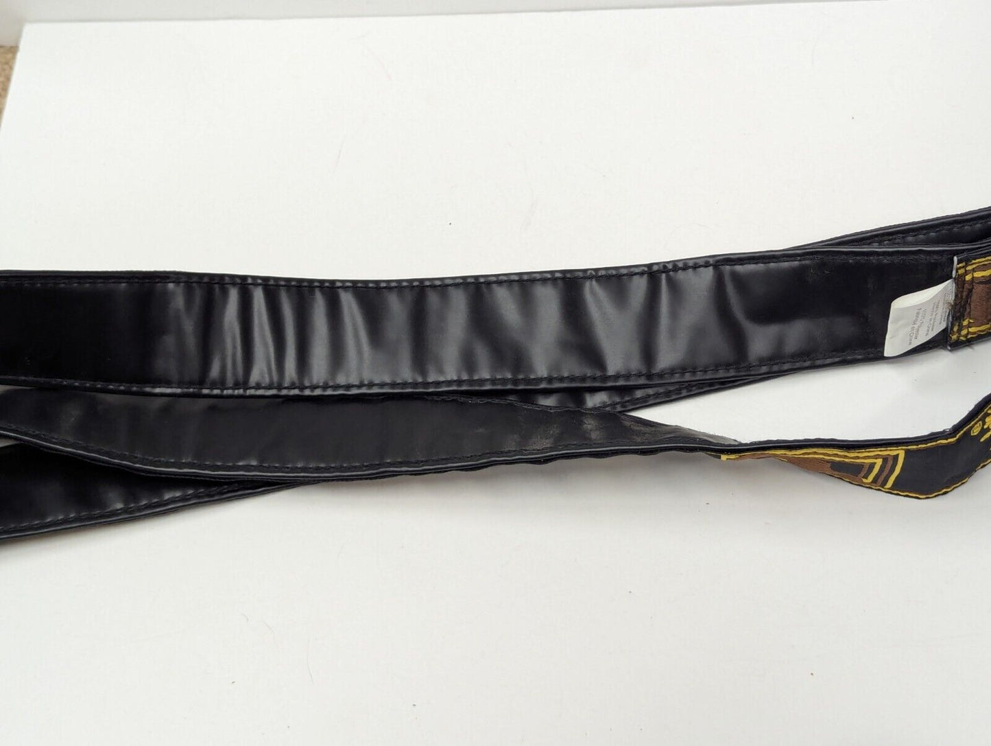 Fender Strat DELUXE LOGO GUITAR STRAP Monogrammed Clapton Signature Pre-Owned