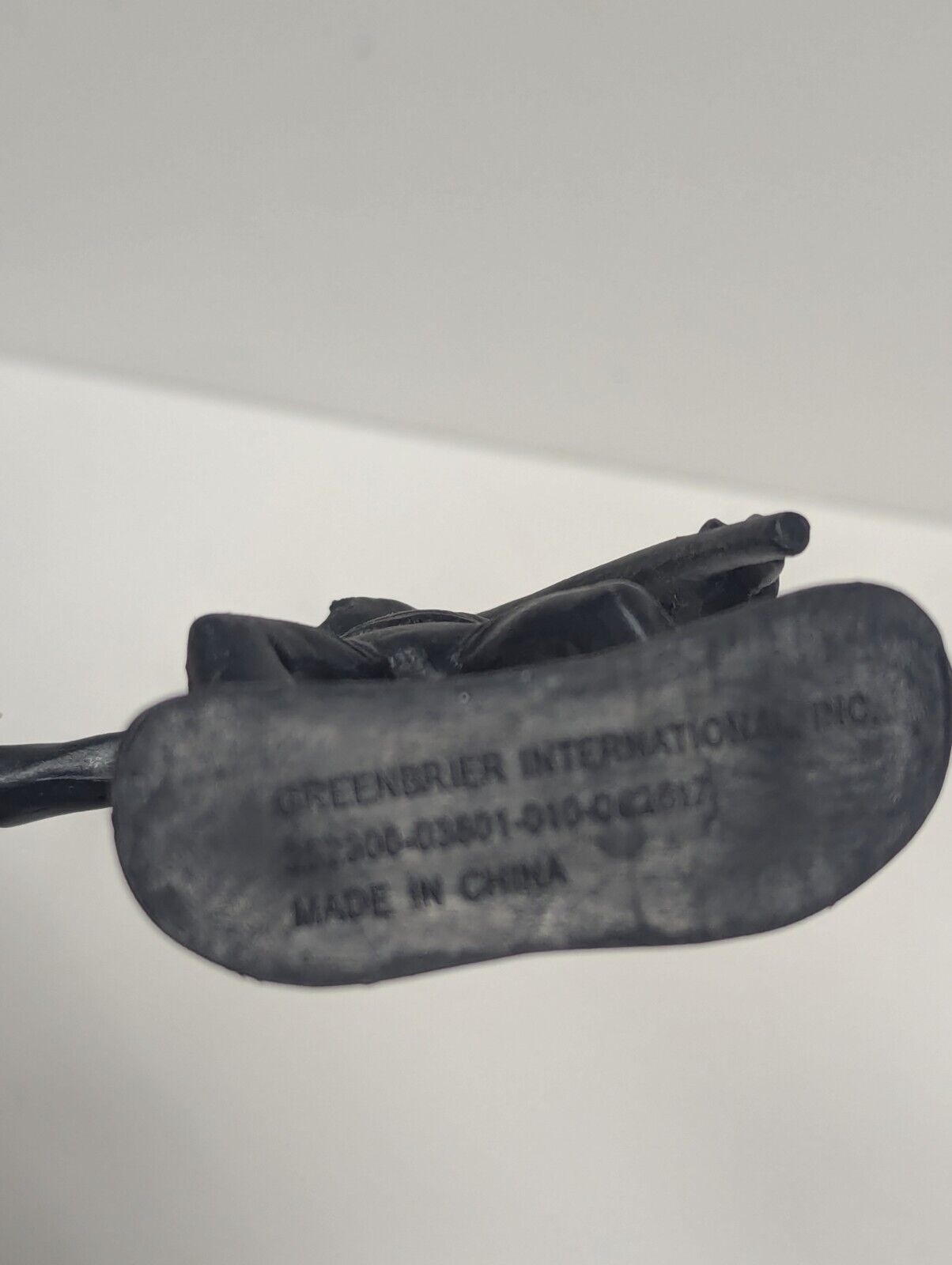 VINTAGE GREENBRIER INTERNATIONAL 4" Lot Of 6 Figures Ninja Red/Black