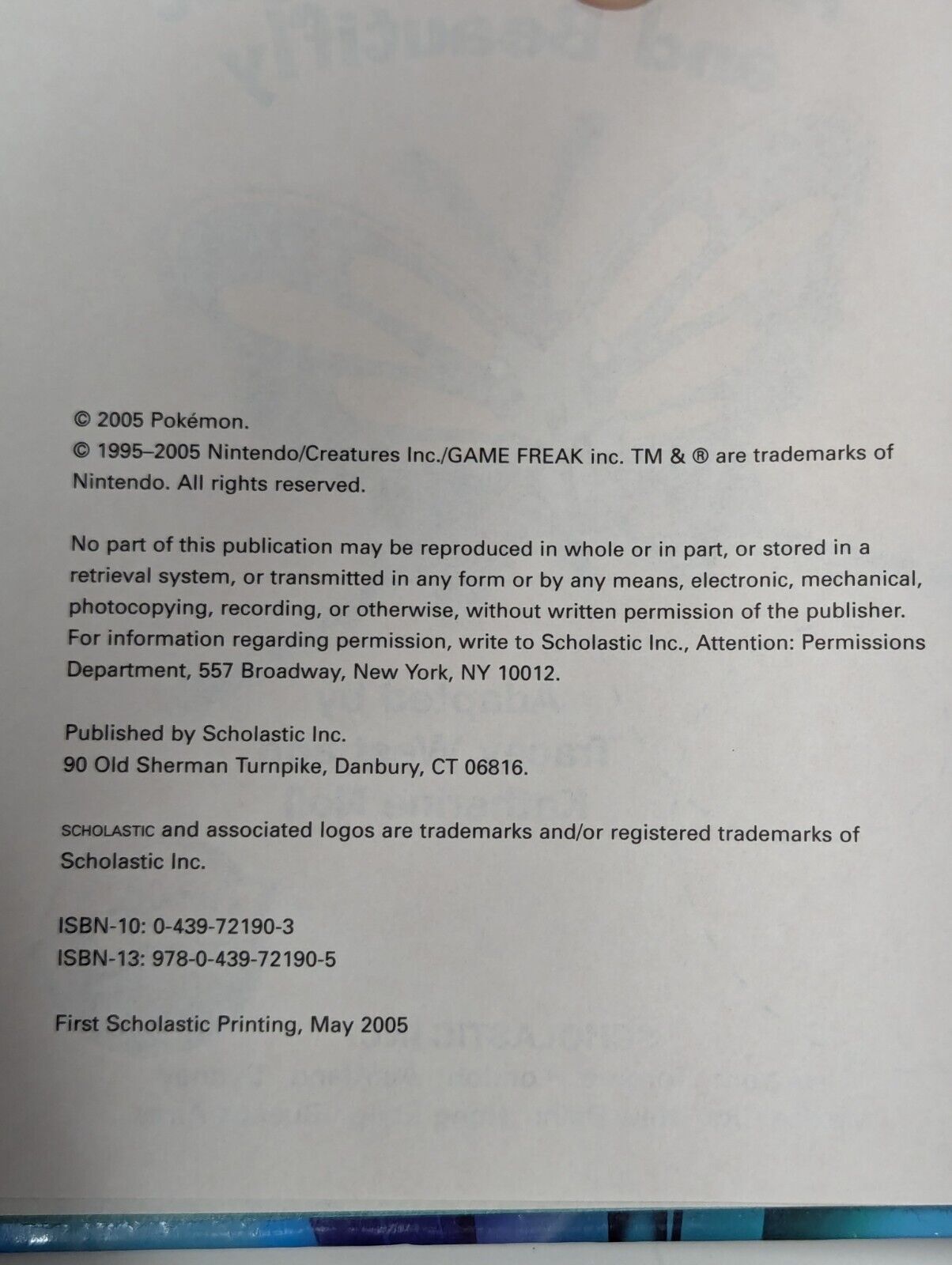 Pokmon: All Things Bright and Beautifly (Official Pokmon Master) (2005)