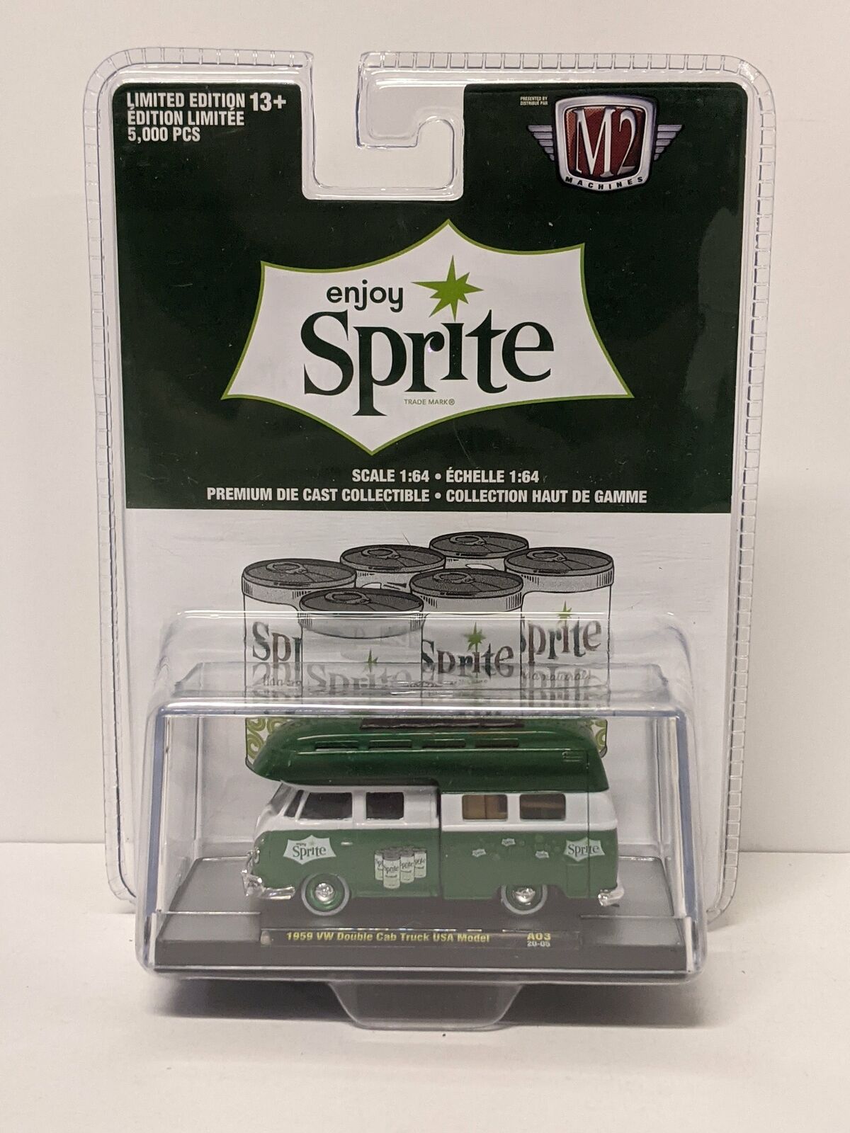 M2 Machines Sprite Bus Limited 5000 Walmart Exclusive Sealed