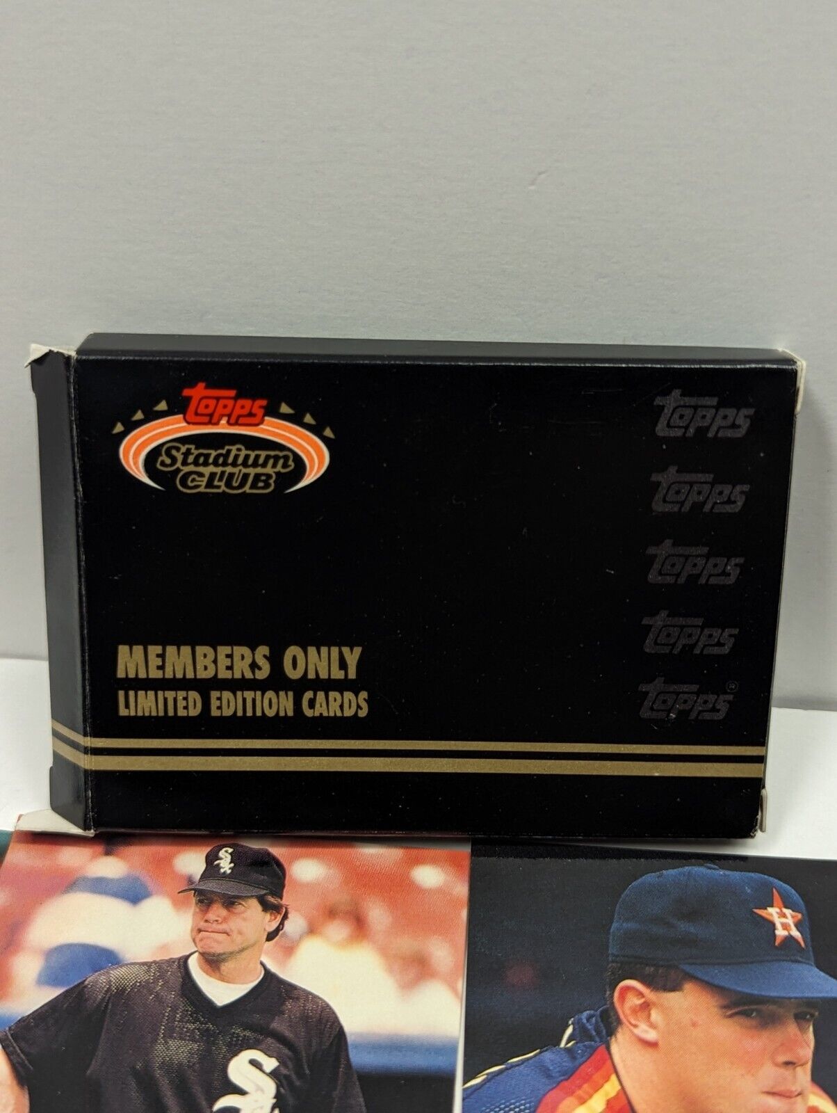 Topps Stadium Club Members Only Limited Edition Baseball Cards