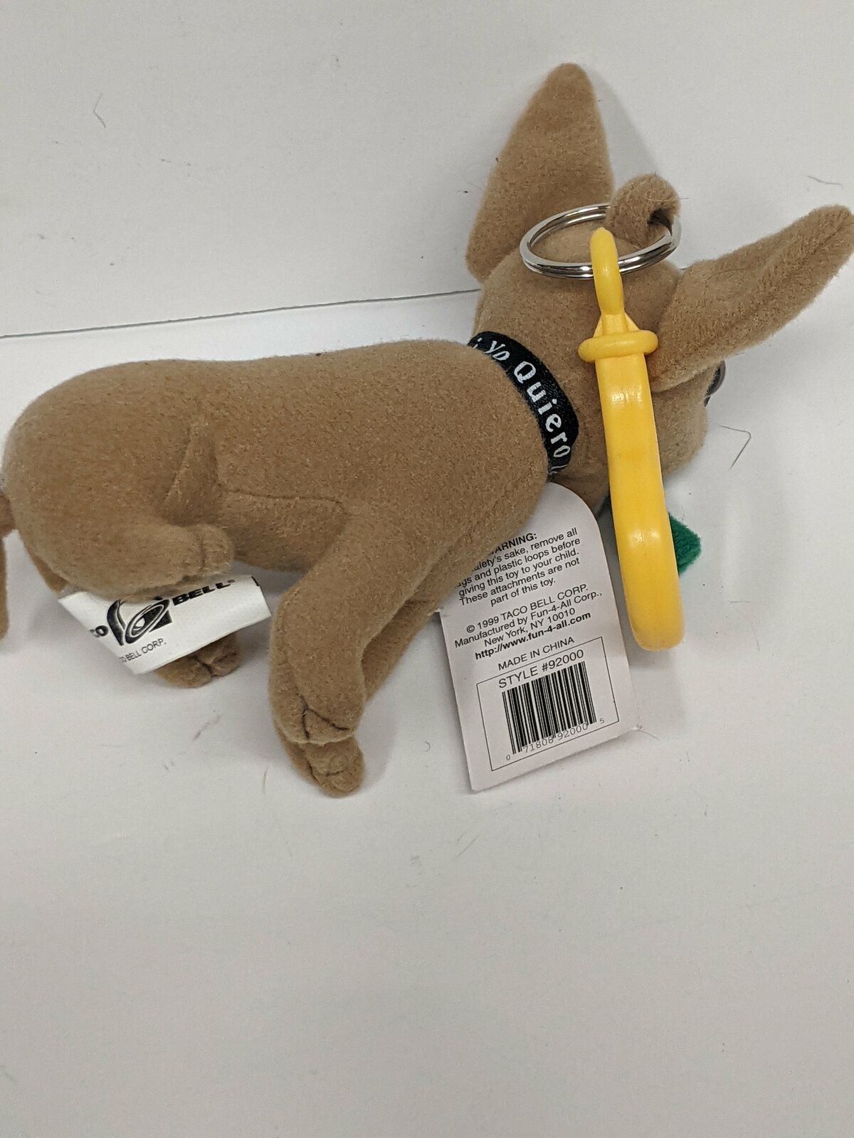 Taco Bell Plush Key Chain Promo
