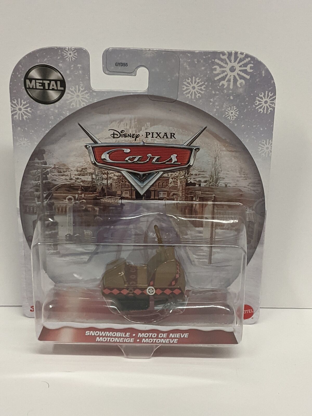 Pixar Cars Holiday Snowmobile MOC